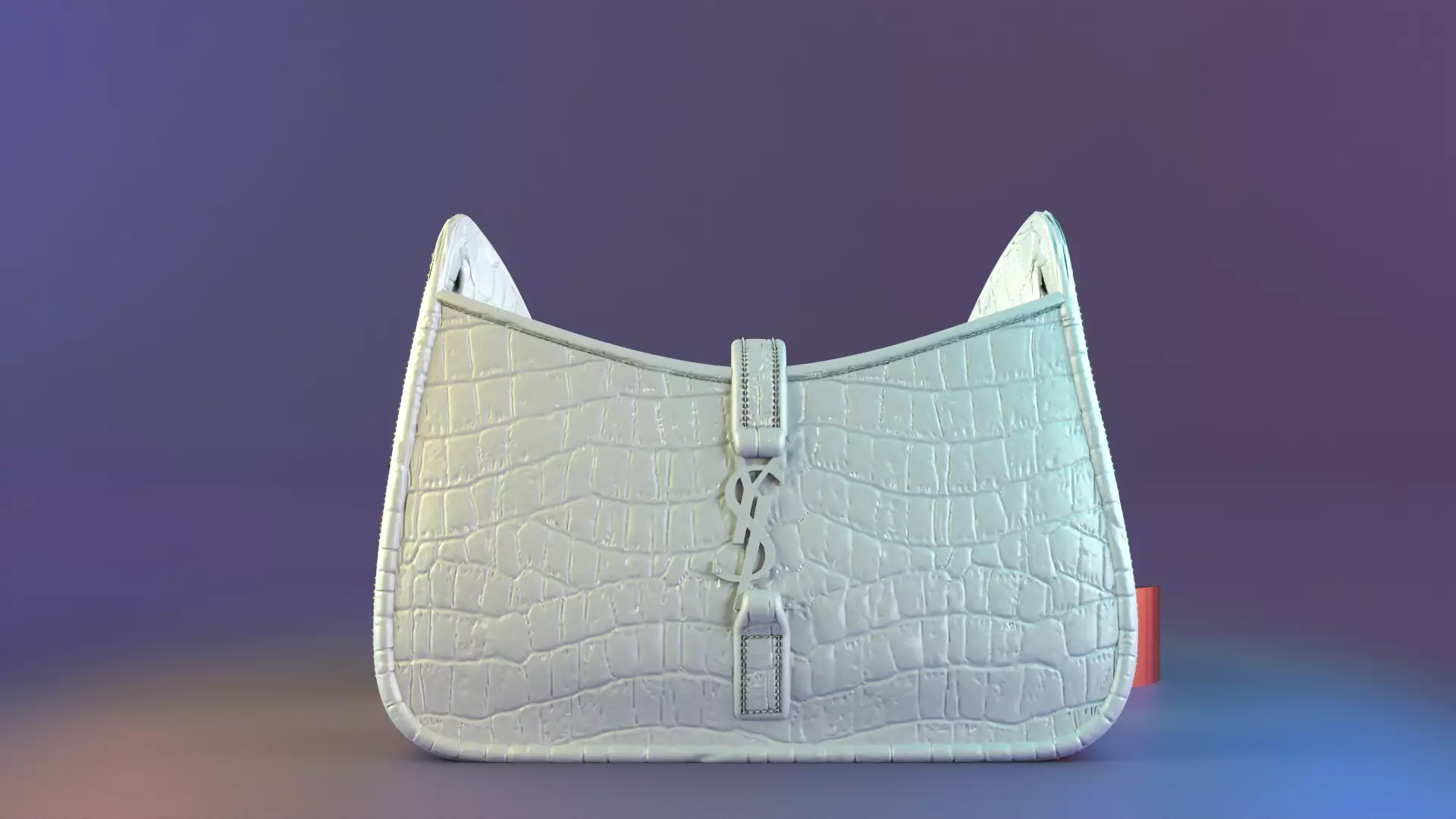 SAINT LAURENT BAG CANDLE MOLD 3D print model