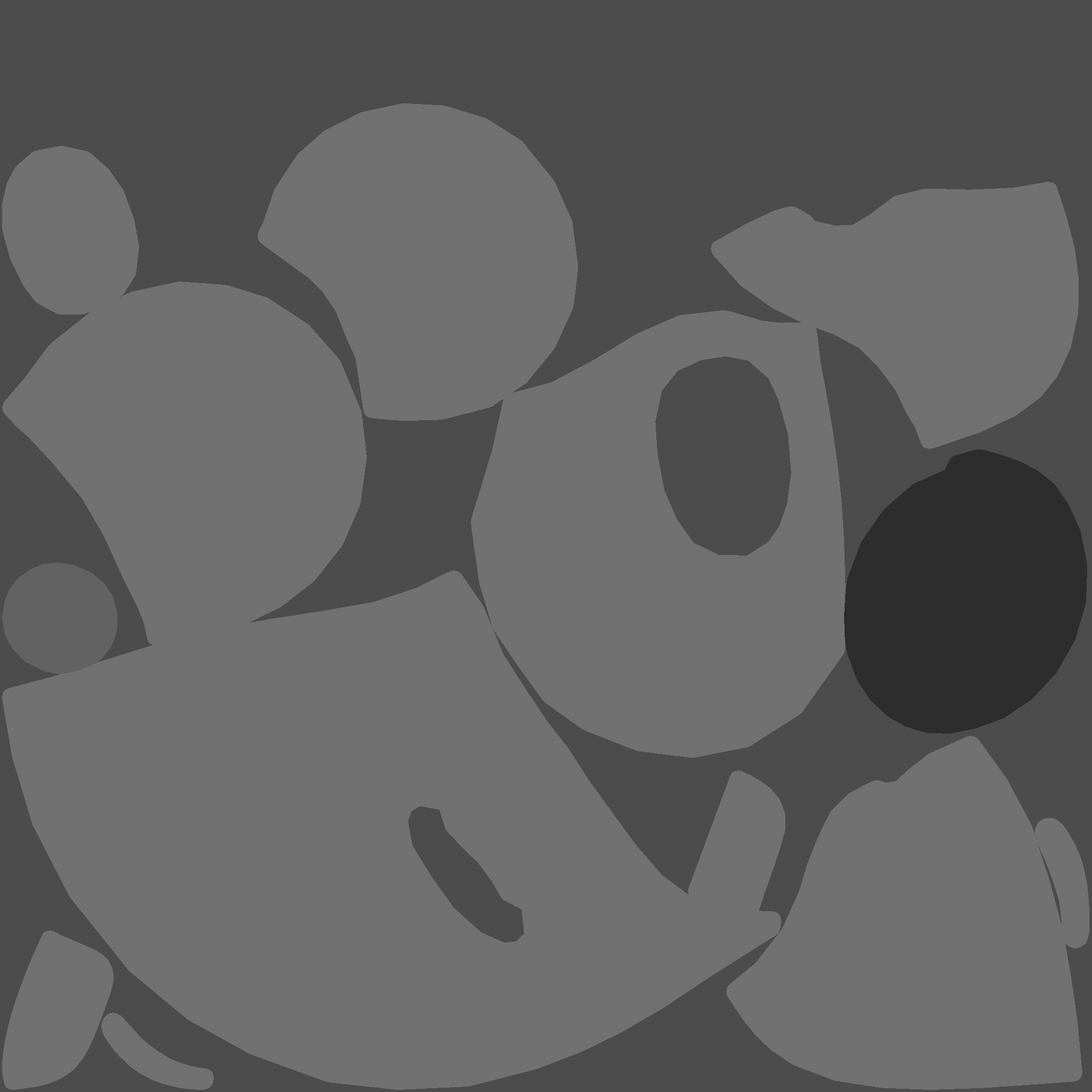 Mickey Head Low-poly 3D model Low-poly 3D model_2