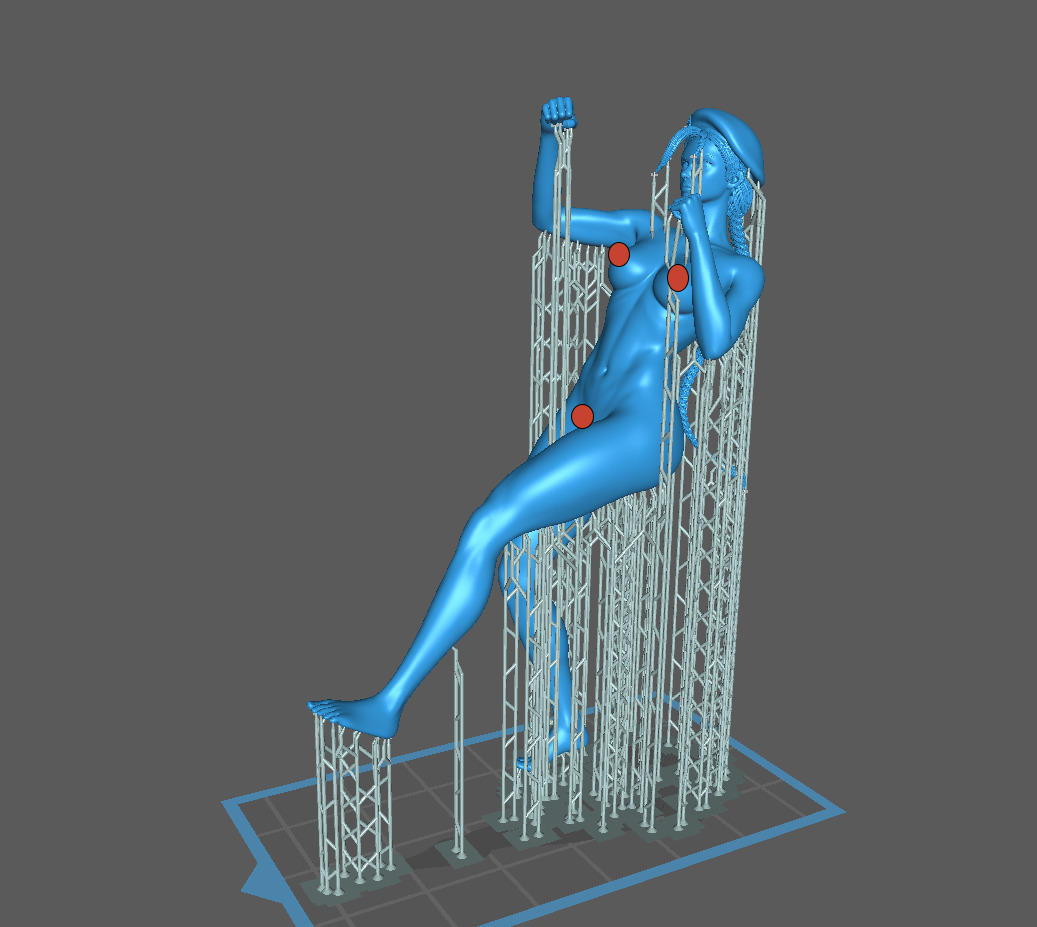 Cammy Street Fighter 3D print model_5