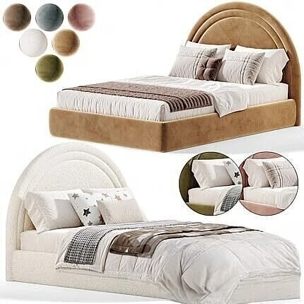 Level Bed Kids  High-Quality 3D Model 3D model