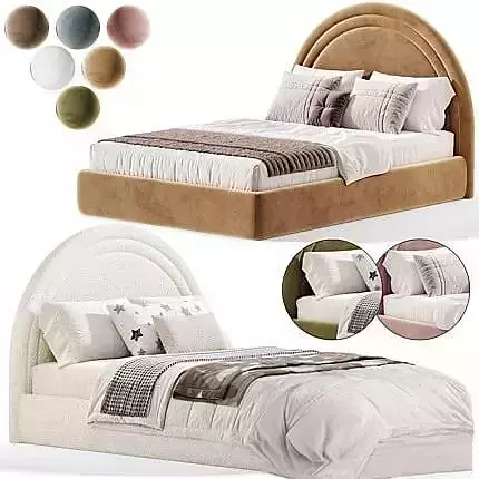 Level Bed Kids  High-Quality 3D Model