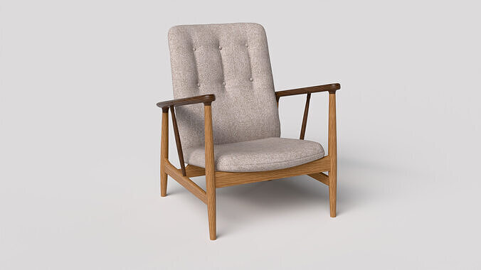 Kettelhut Chair 3D model 2