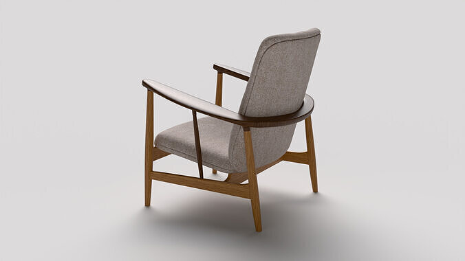 Kettelhut Chair 3D model 6