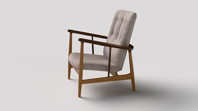 Kettelhut Chair 3D model 5
