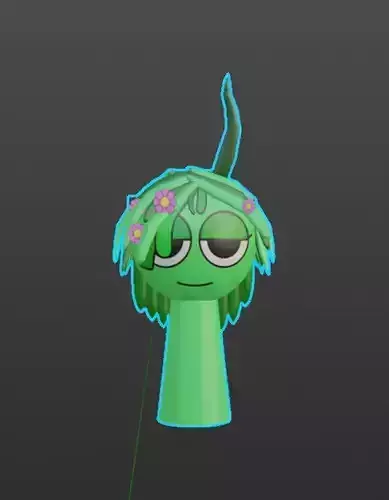 Sprunki 3D Incredibox Vineria Green