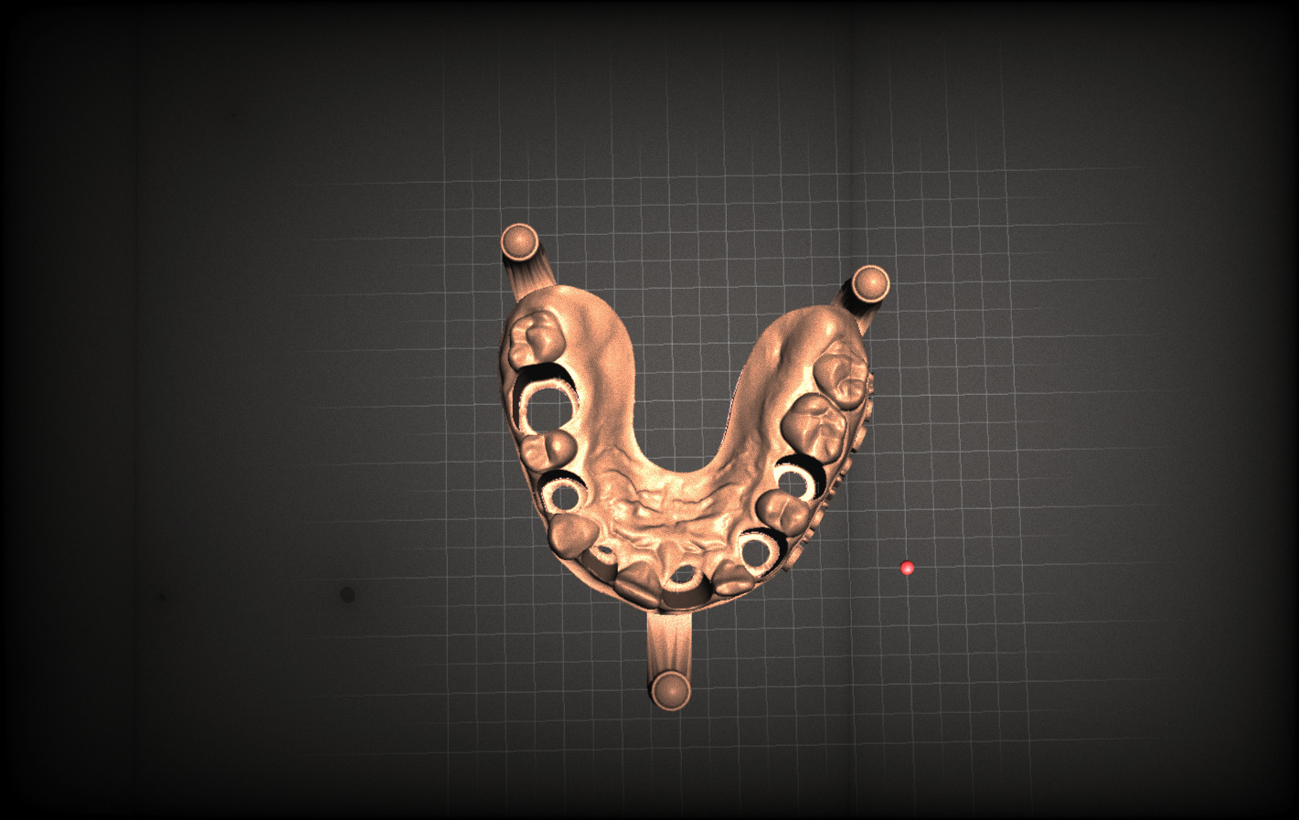 Study model With Removable Pin Dies 3D print model_9