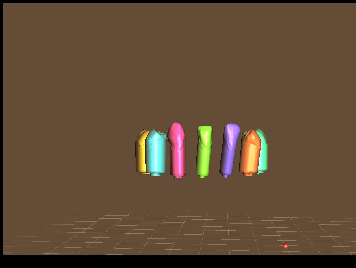 Study model With Removable Pin Dies 3D print model_3