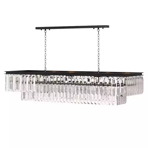 Leyland Tiered Rectangular Chandelier