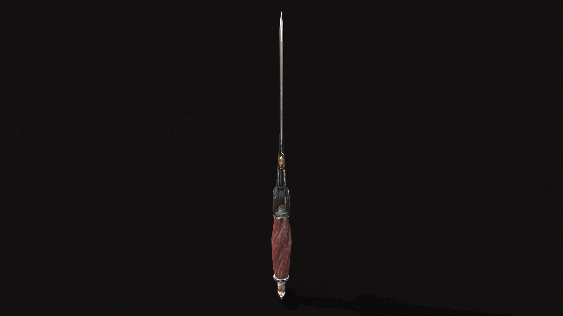 Fantasy Dagger V03 Low-poly 3D model_5