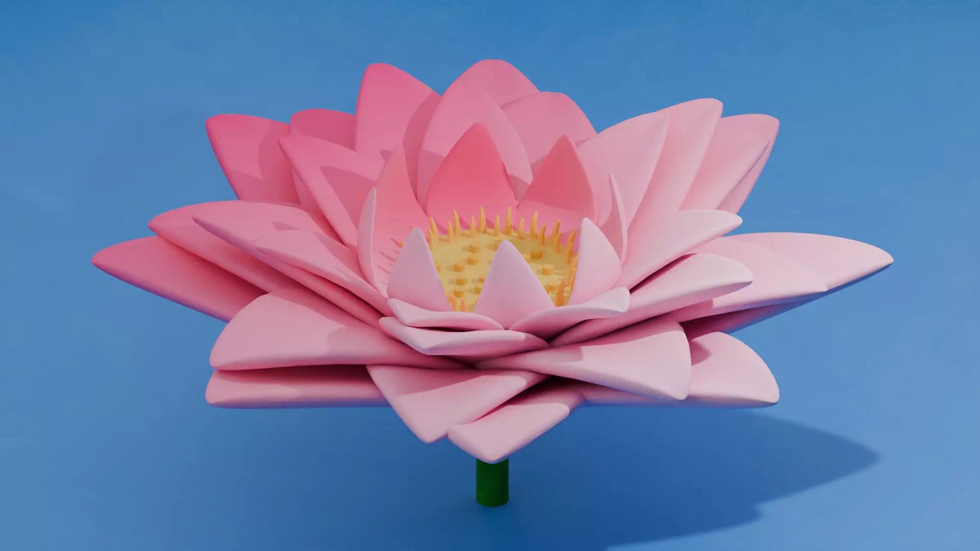 Lotus Flower 3D model