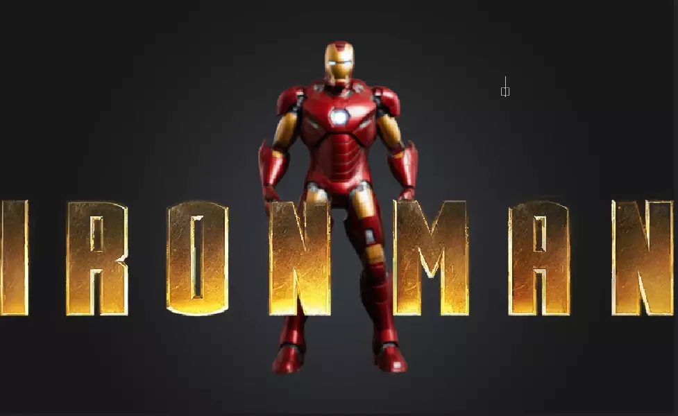 High-Quality Iron Man 3D Model Low-poly 3D model_0