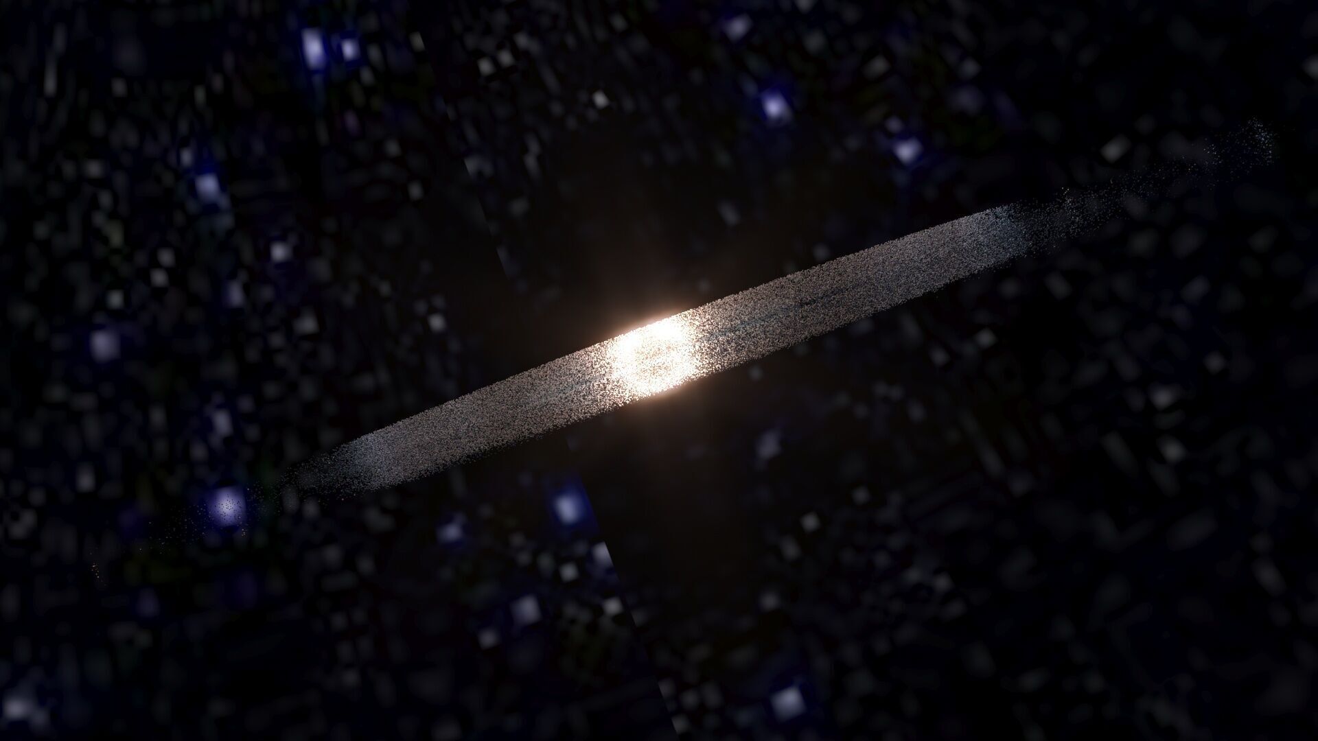 Barred Spiral Galaxy 3D model_6