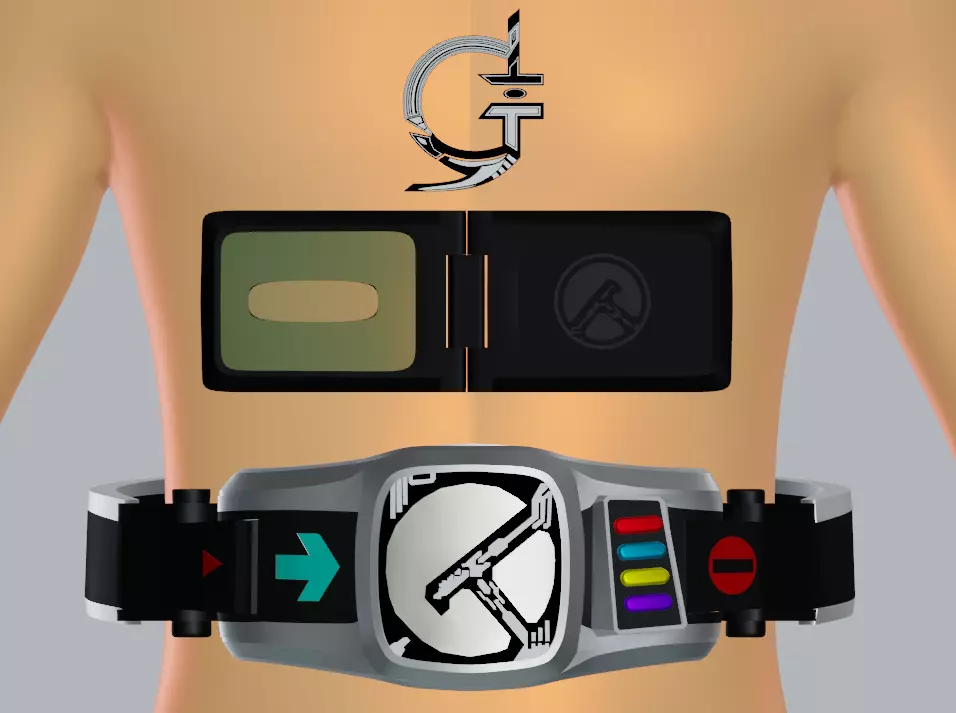 Den-o Driver And Rider Pass  Free 3D print model_0