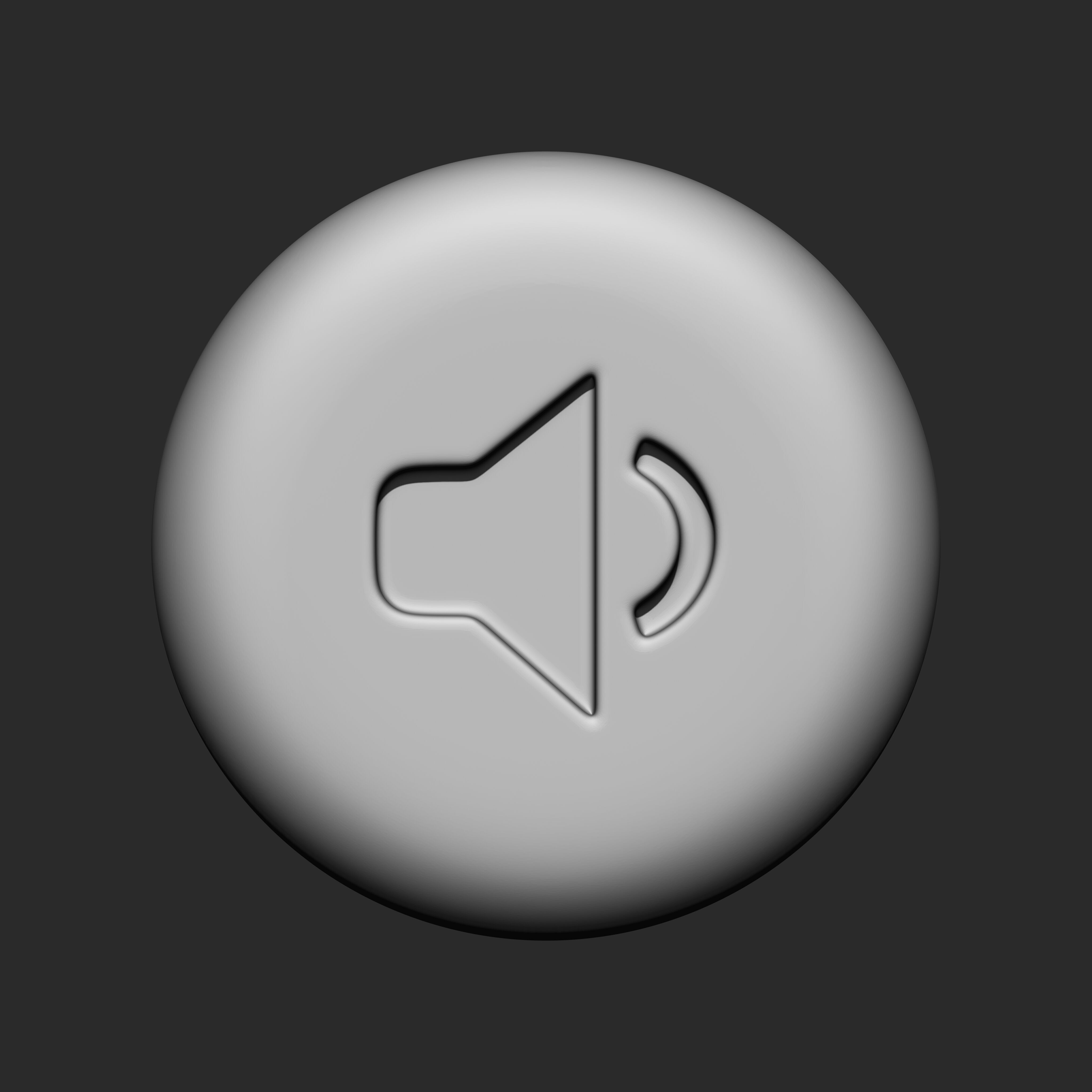 Stylized Game buttons IMM Brushes 13 in one 3D model_3