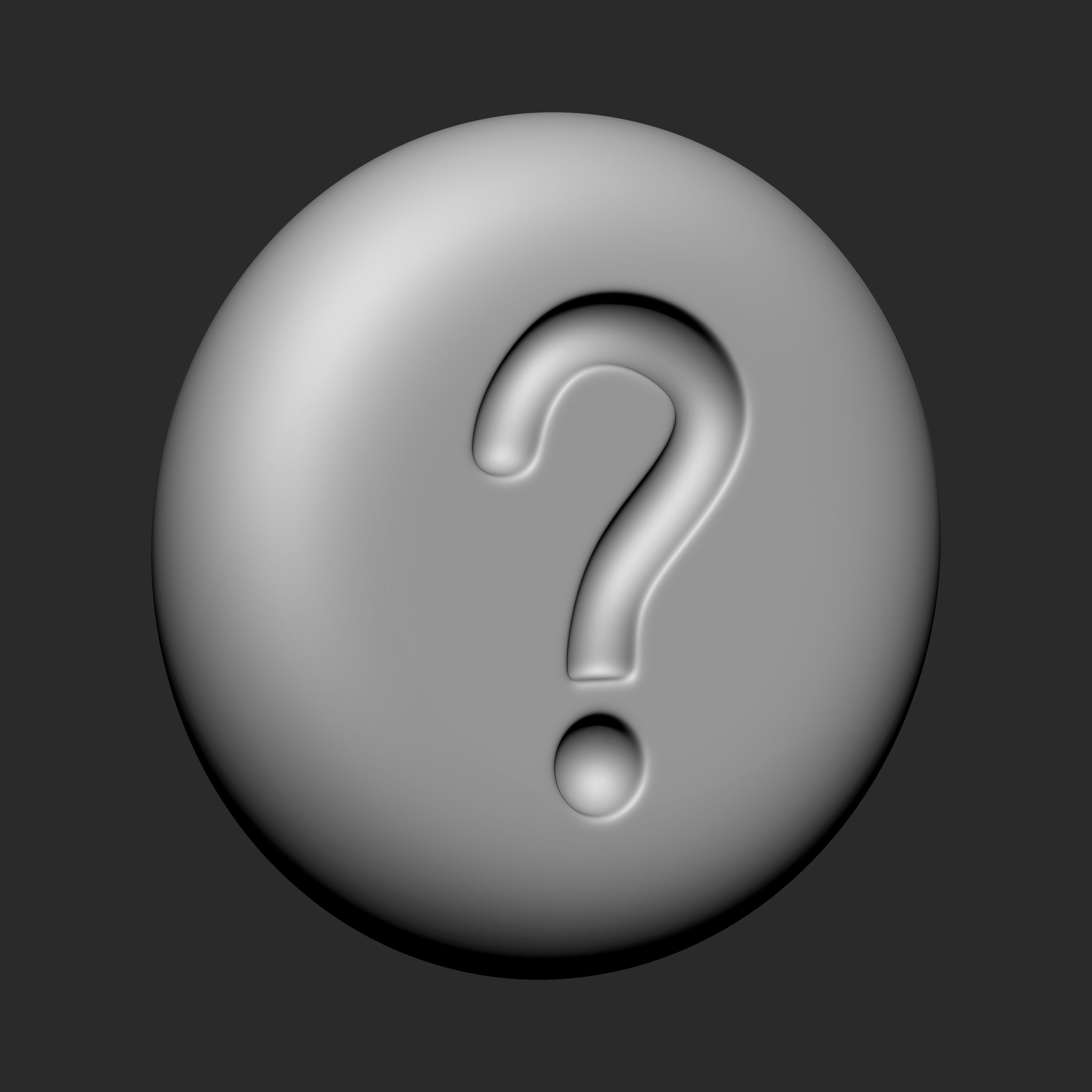 Stylized Game buttons IMM Brushes 13 in one 3D model_10