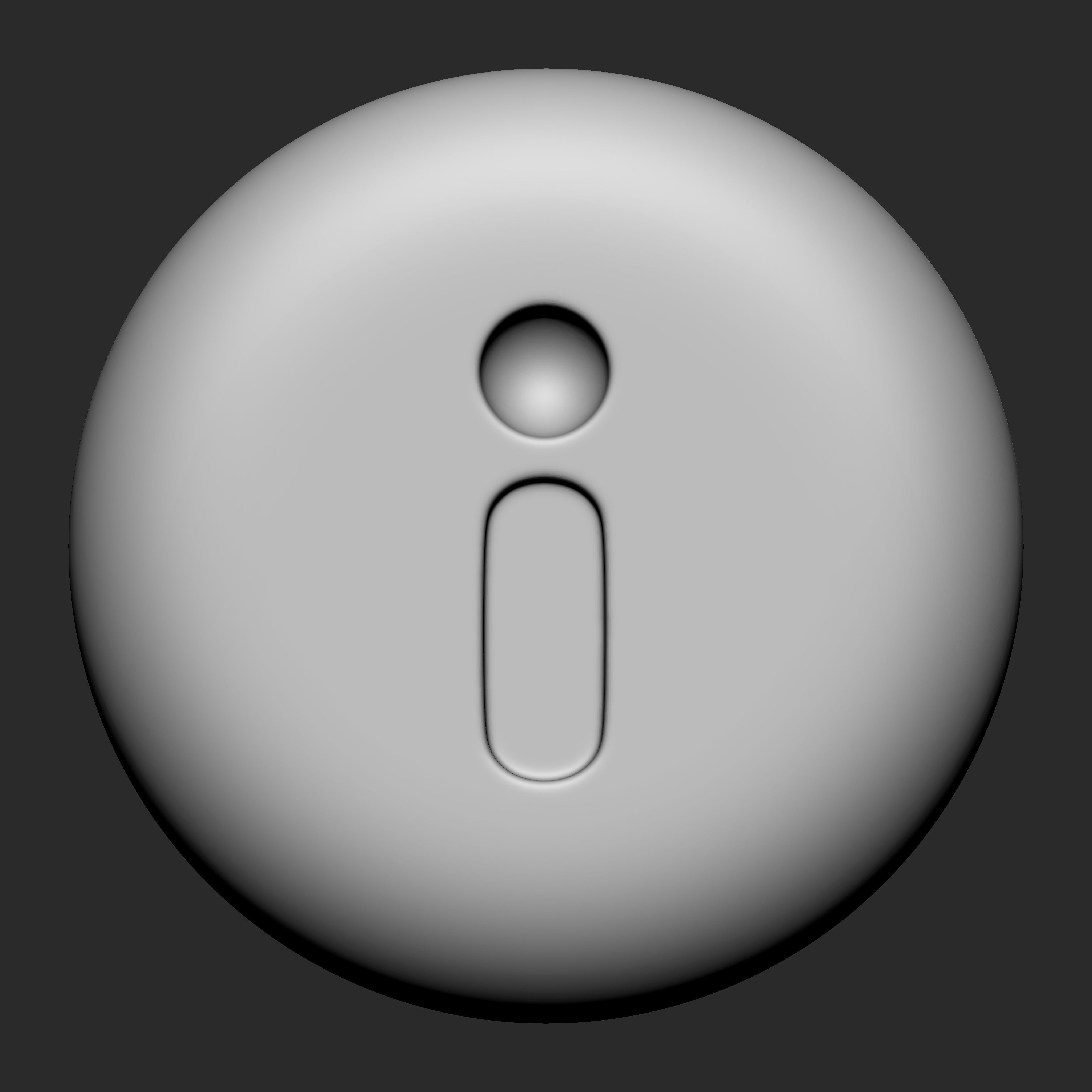 Stylized Game buttons IMM Brushes 13 in one 3D model_13