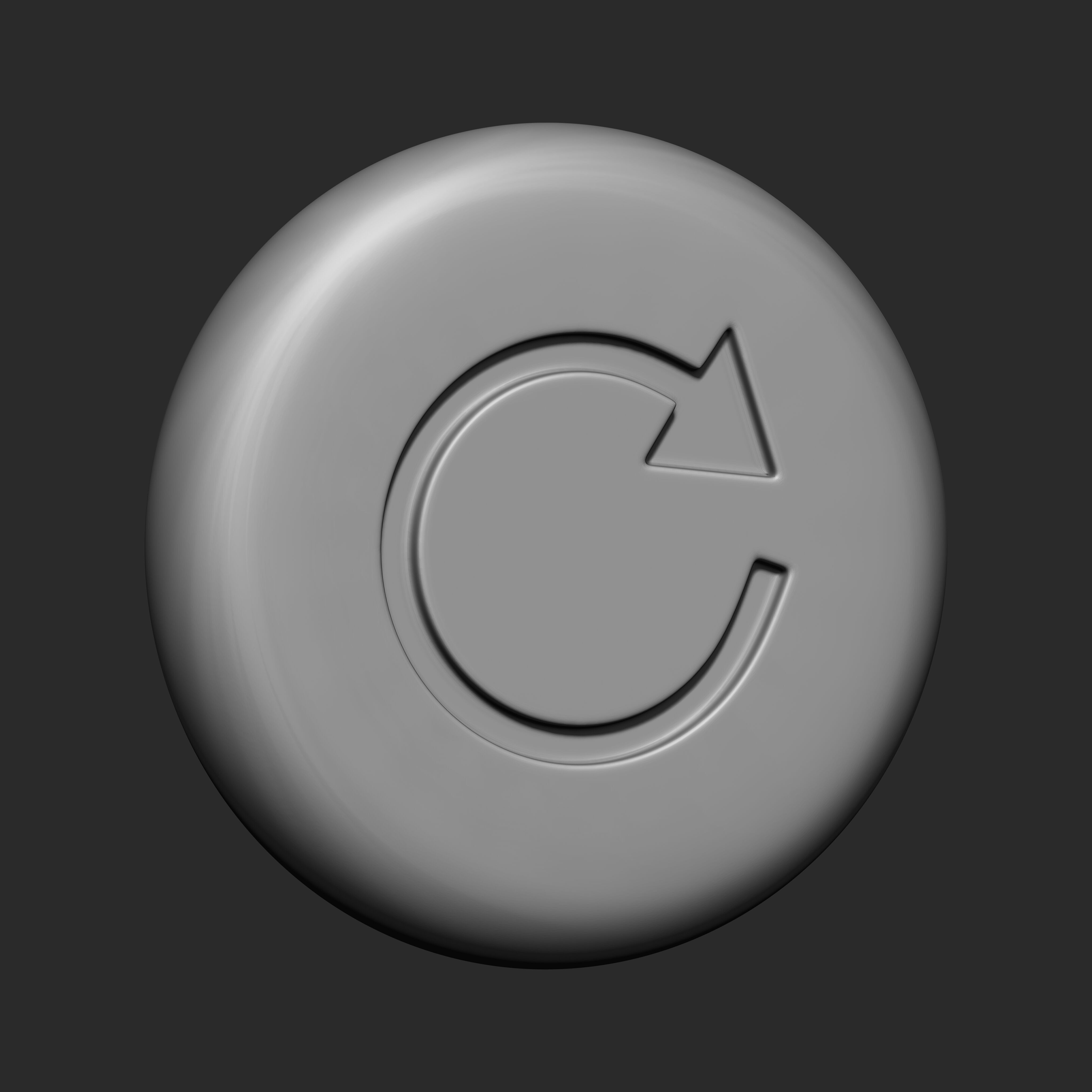 Stylized Game buttons IMM Brushes 13 in one 3D model_15