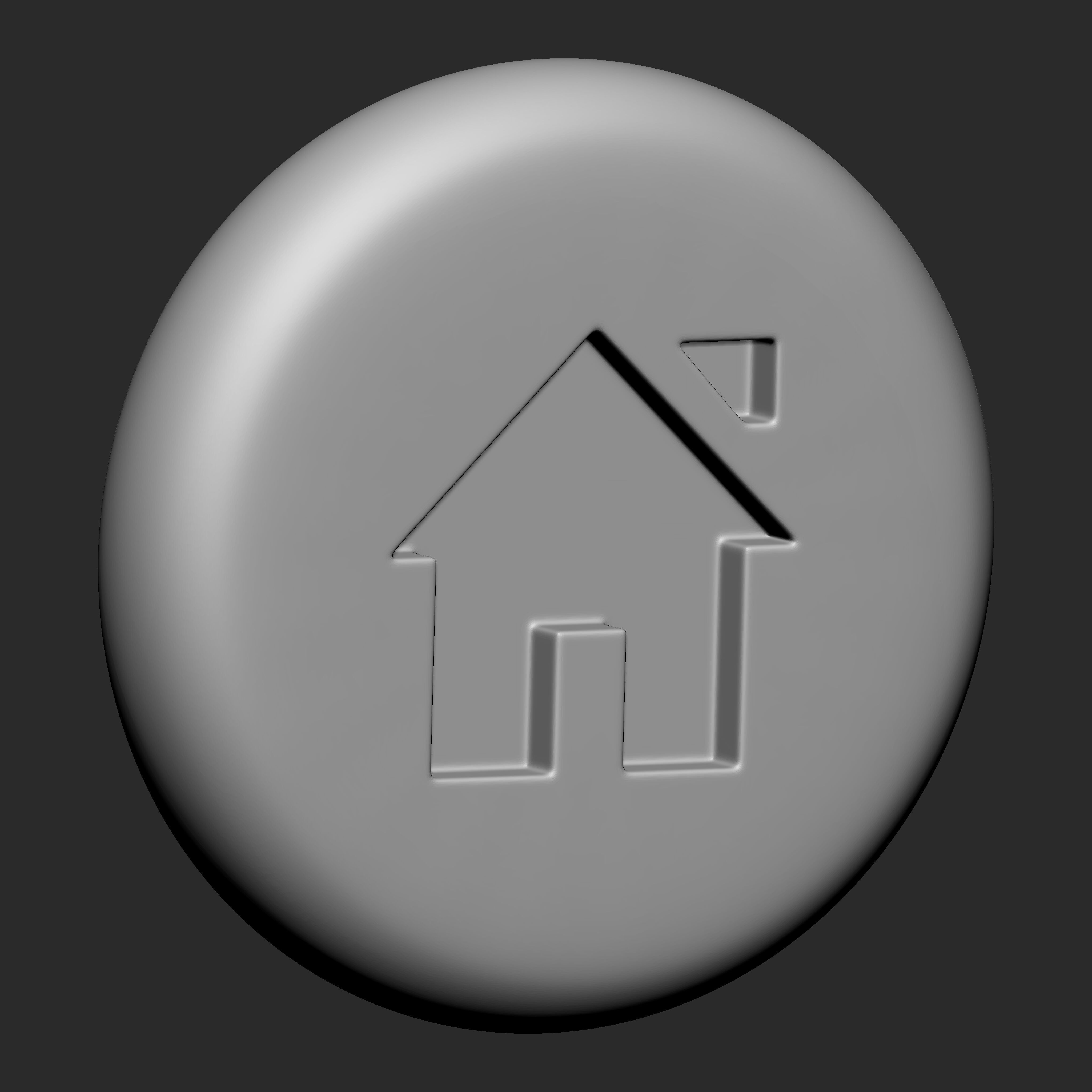 Stylized Game buttons IMM Brushes 13 in one 3D model_25