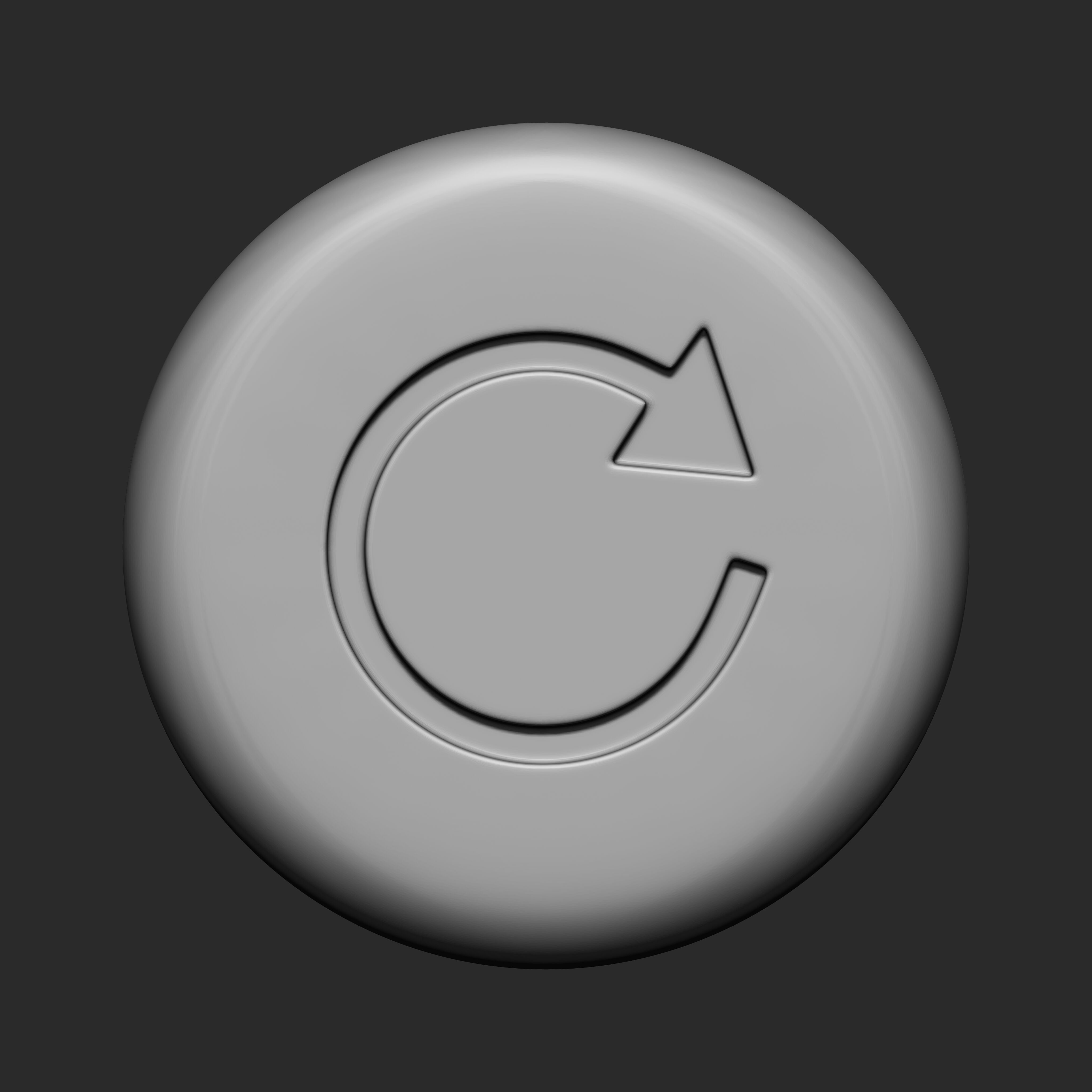 Stylized Game buttons IMM Brushes 13 in one 3D model_20