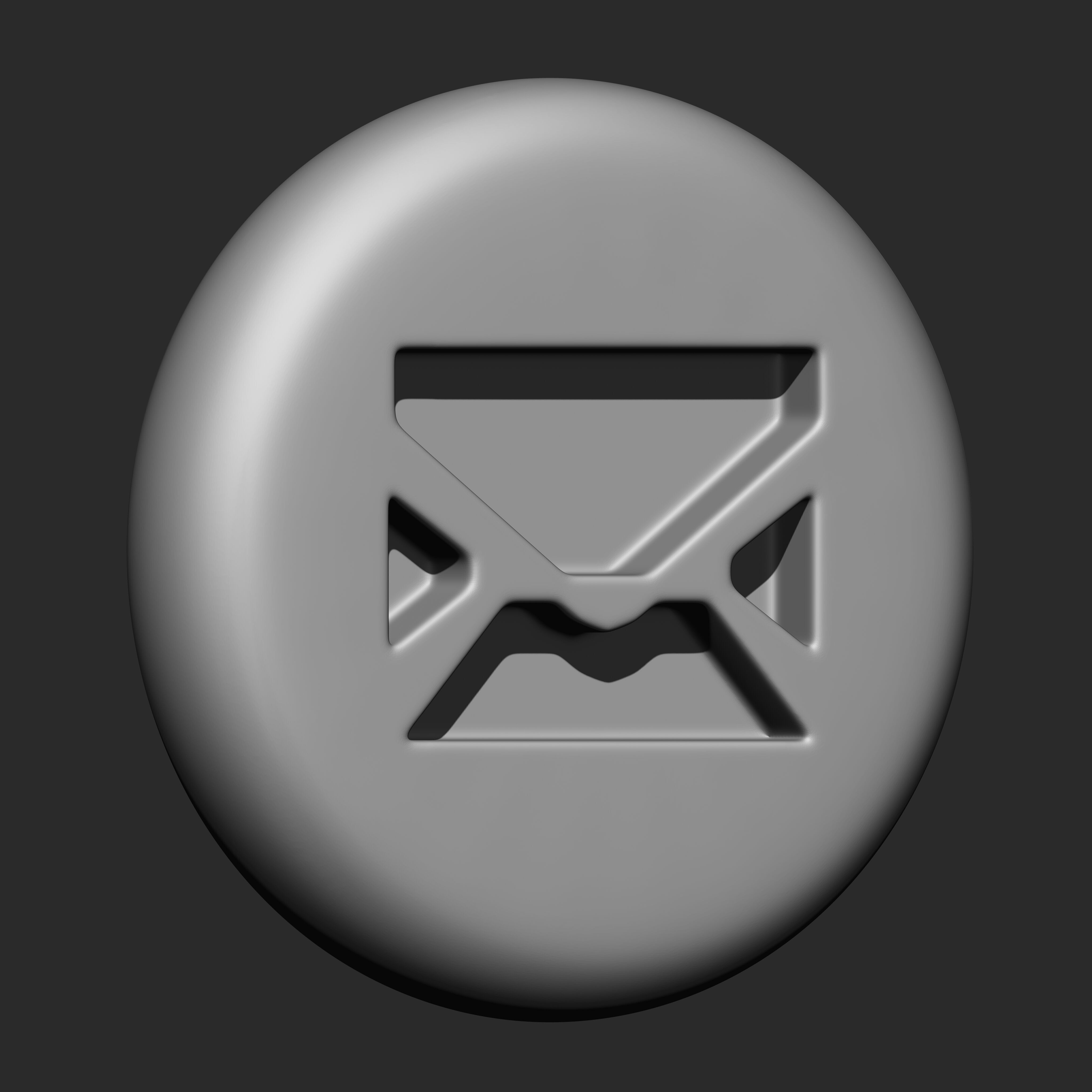 Stylized Game buttons IMM Brushes 13 in one 3D model_19