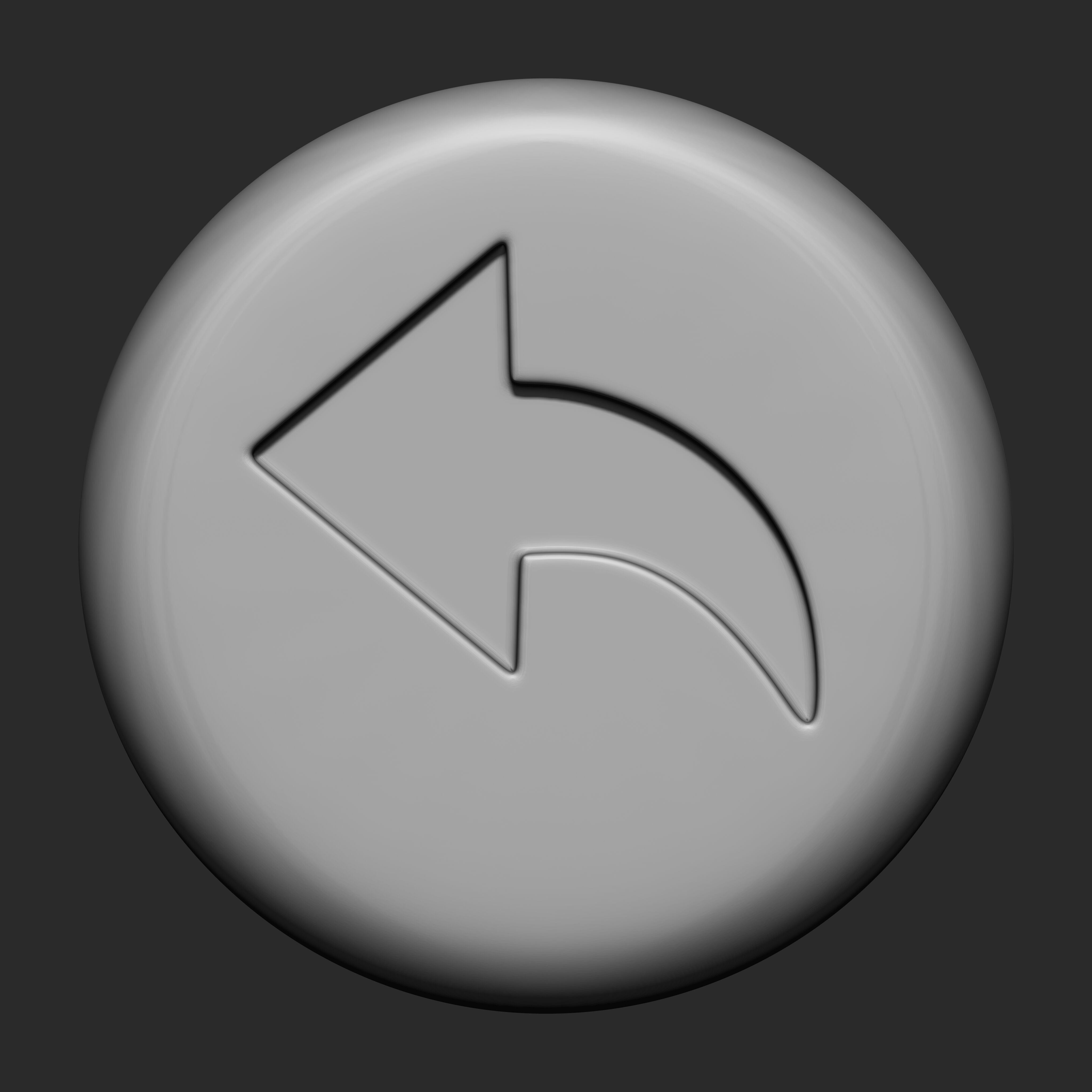 Stylized Game buttons IMM Brushes 13 in one 3D model_22