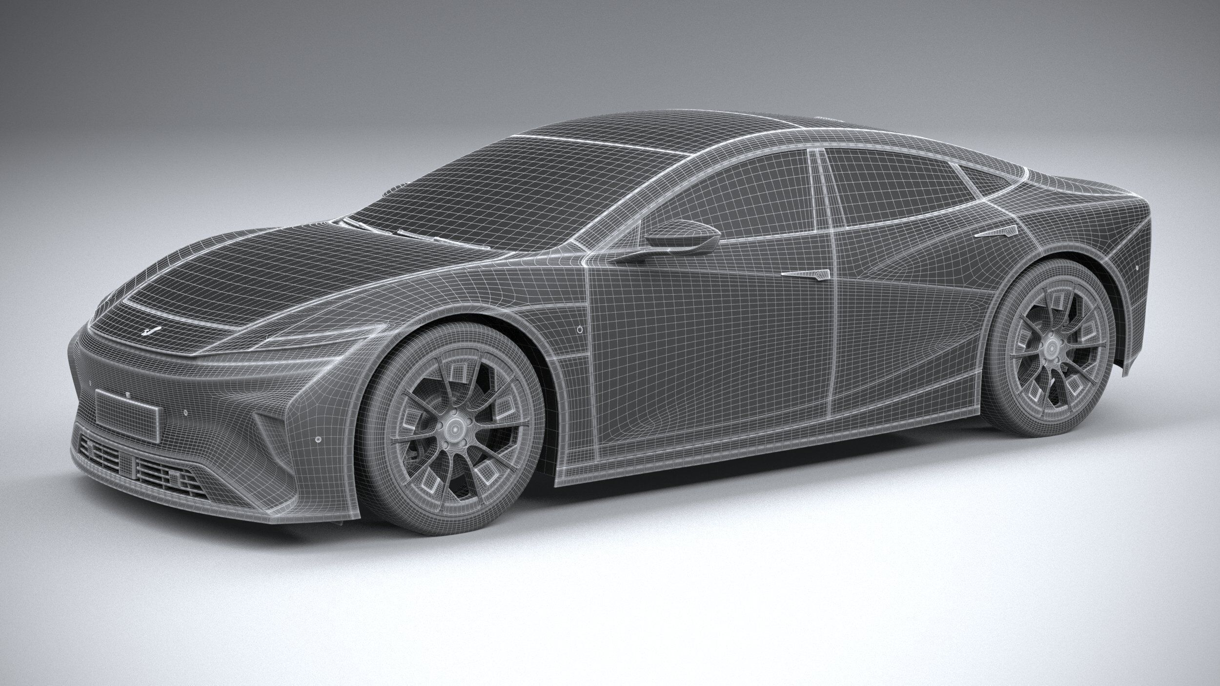 Generic Sedan v1 2025 3D model_26