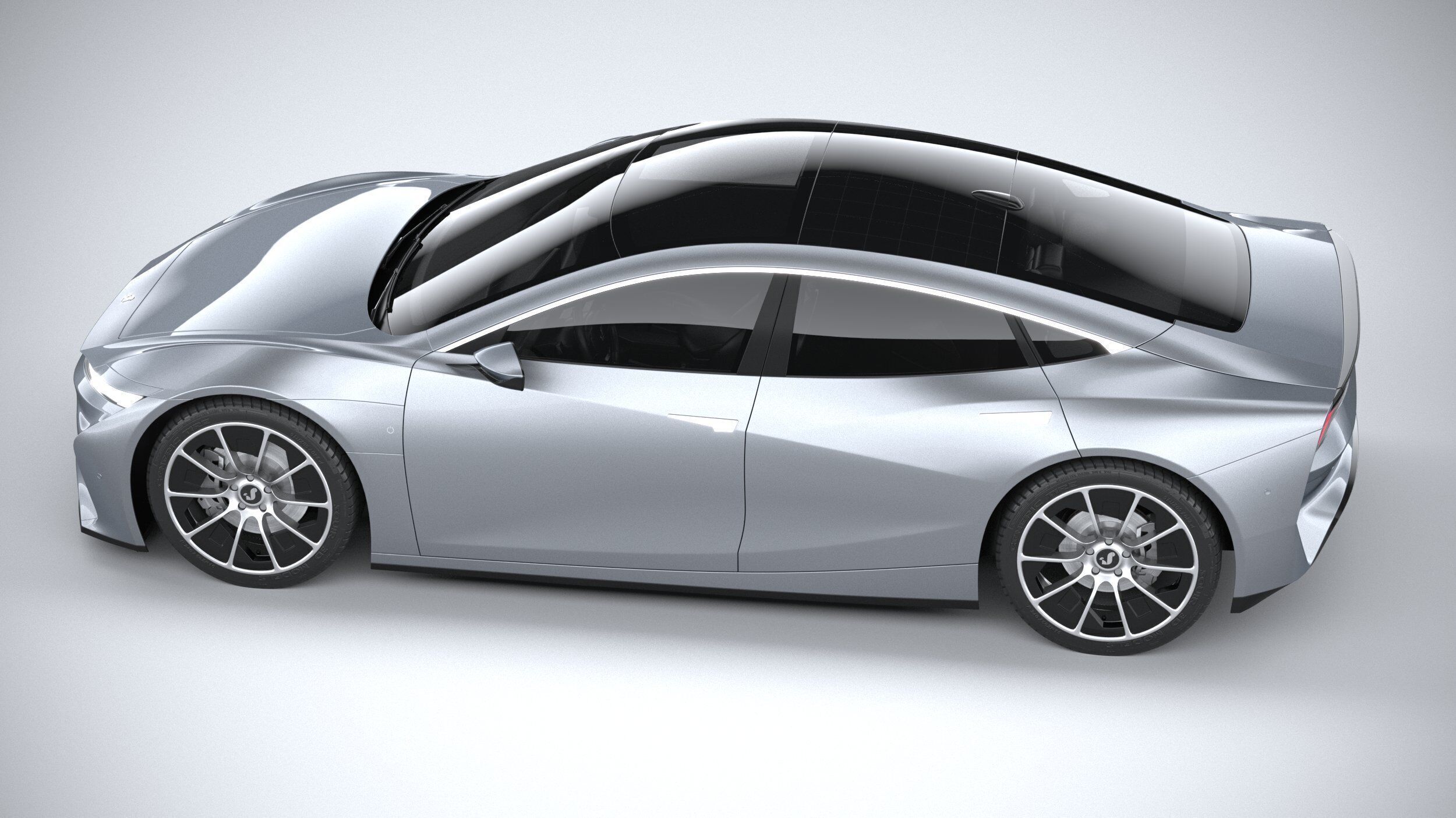 Generic Sedan v1 2025 3D model_9