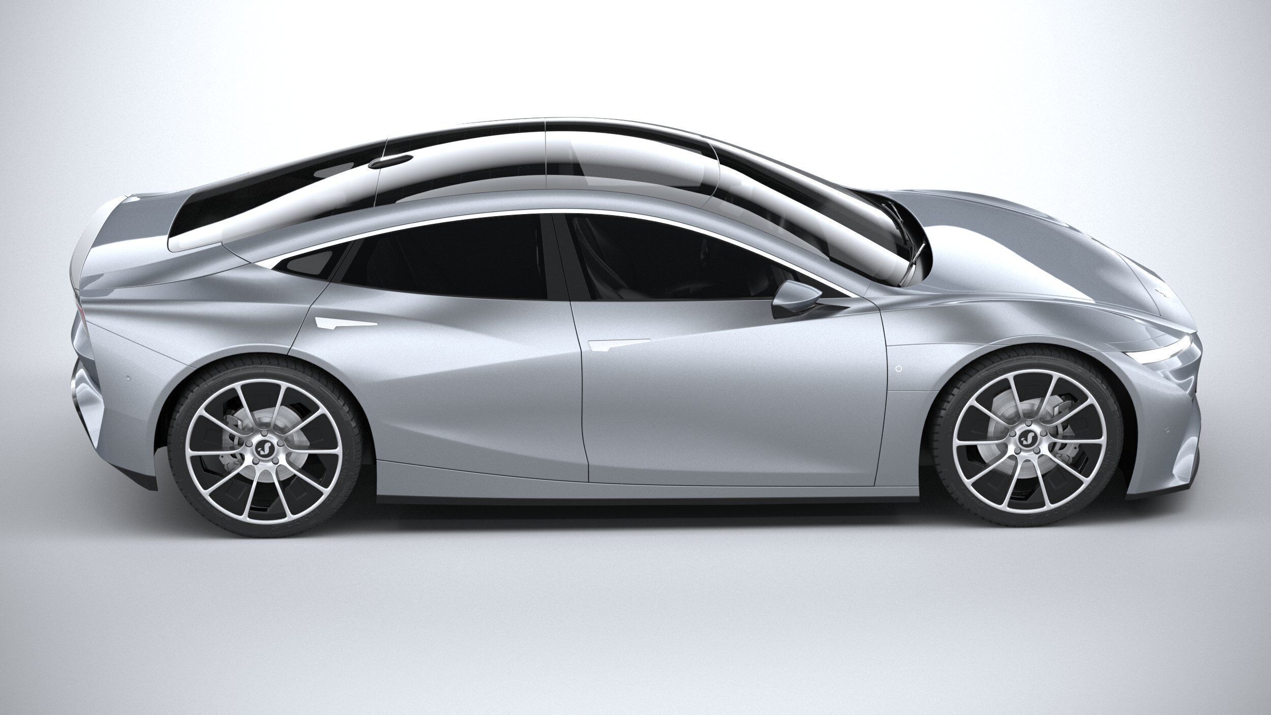 Generic Sedan v1 2025 3D model_11