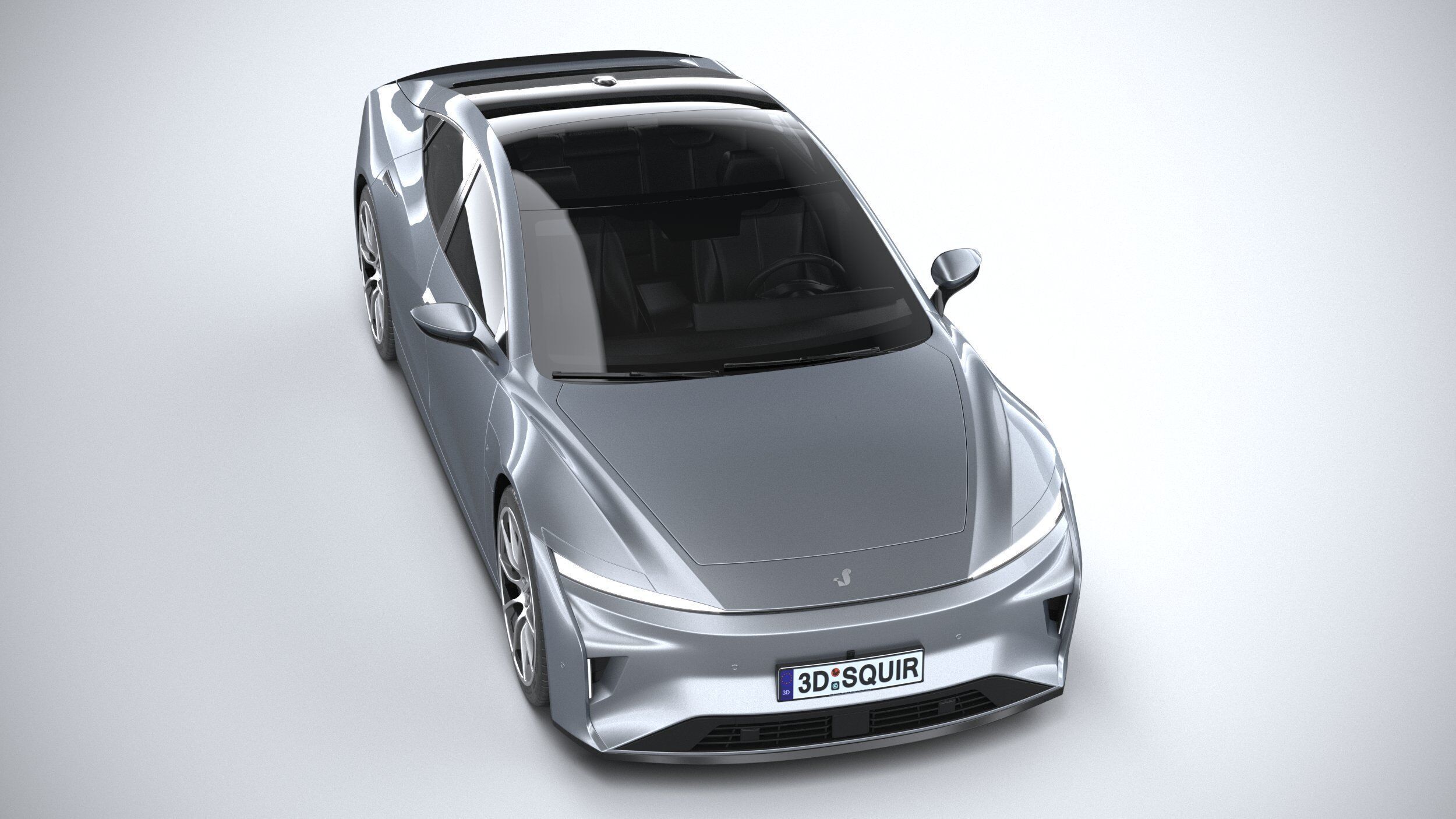 Generic Sedan v1 2025 3D model_12
