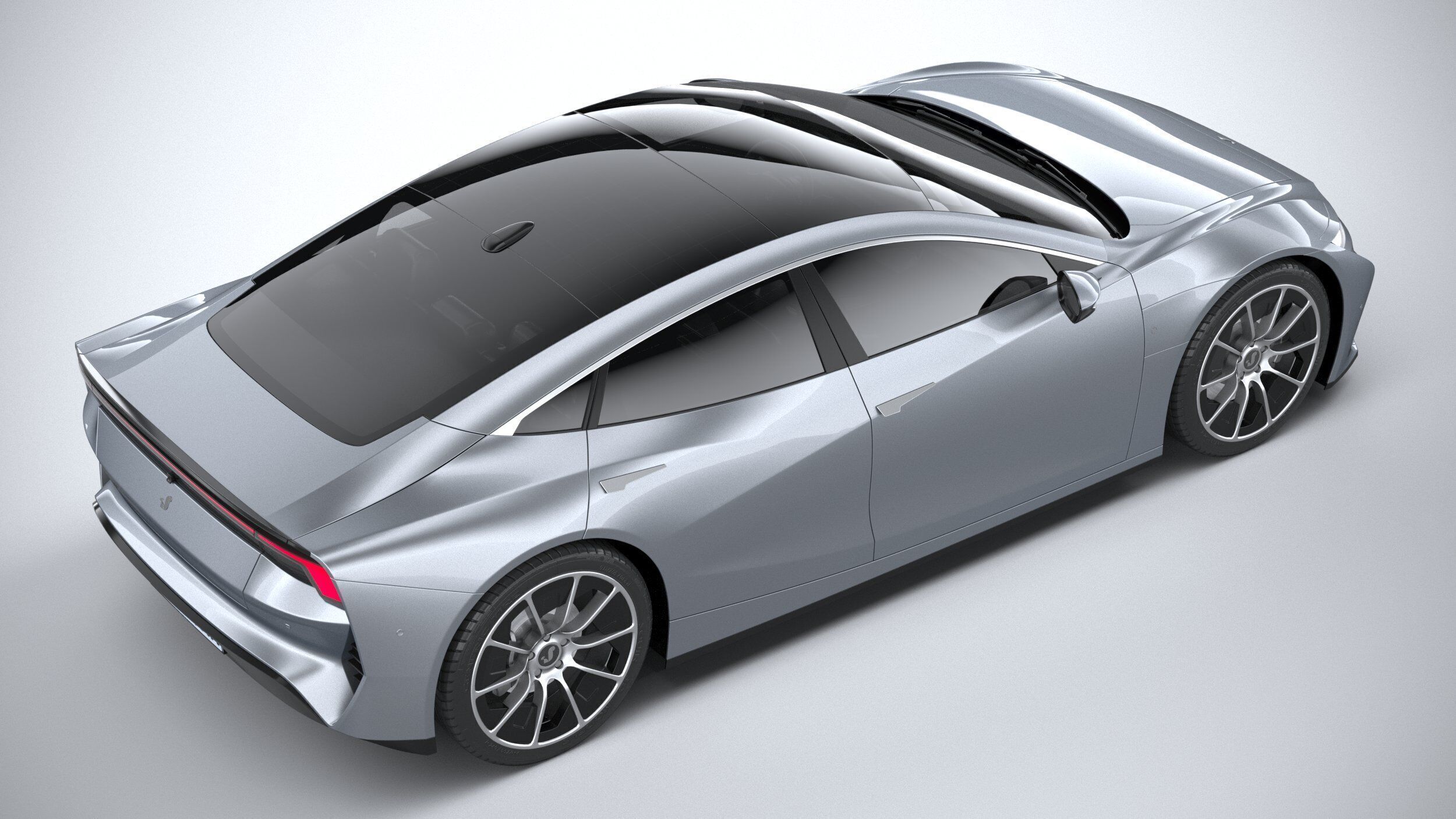Generic Sedan v1 2025 3D model_10