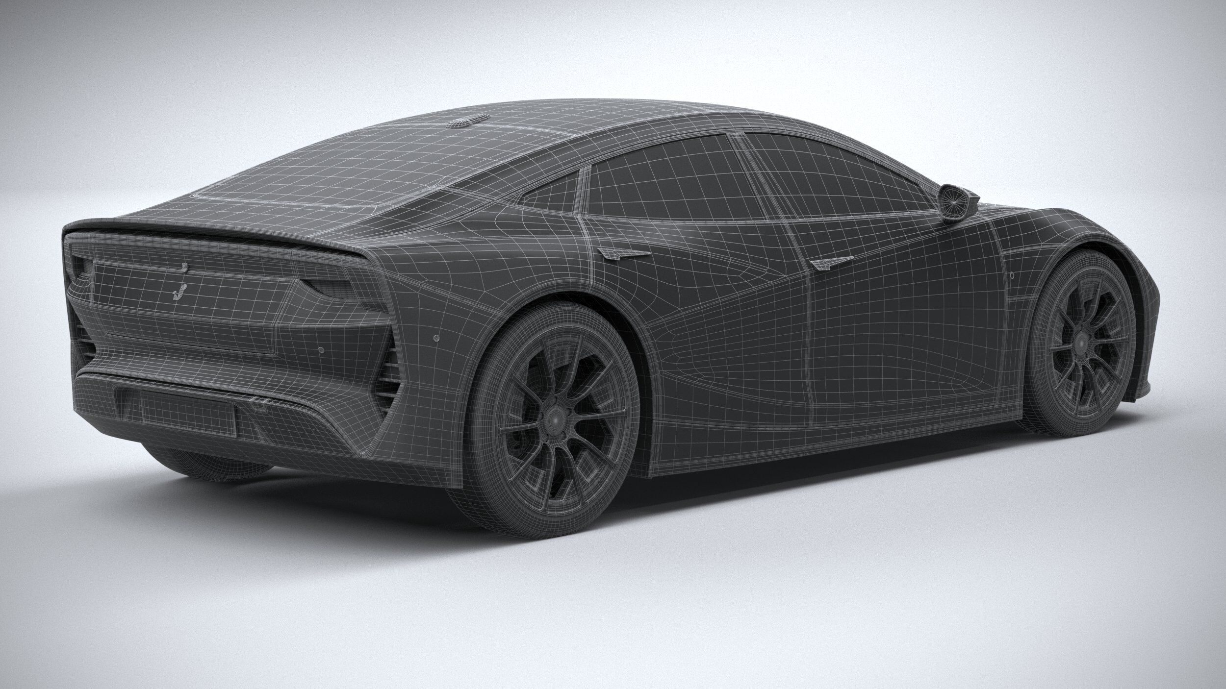 Generic Sedan v1 2025 3D model_29