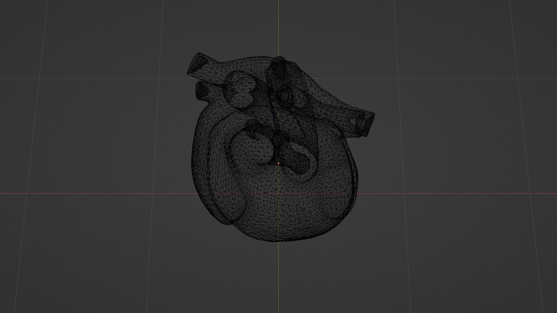 Cybernetic Heart 3D Model SciFi Biomechanical Asset 3D model_40