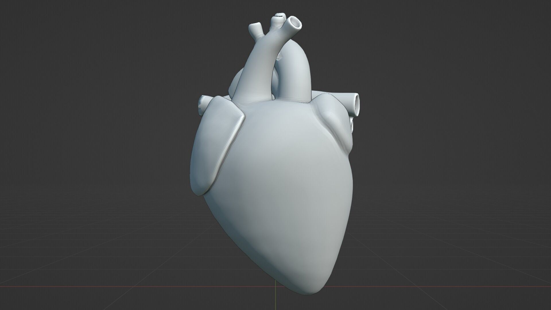 Cybernetic Heart 3D Model SciFi Biomechanical Asset 3D model_21