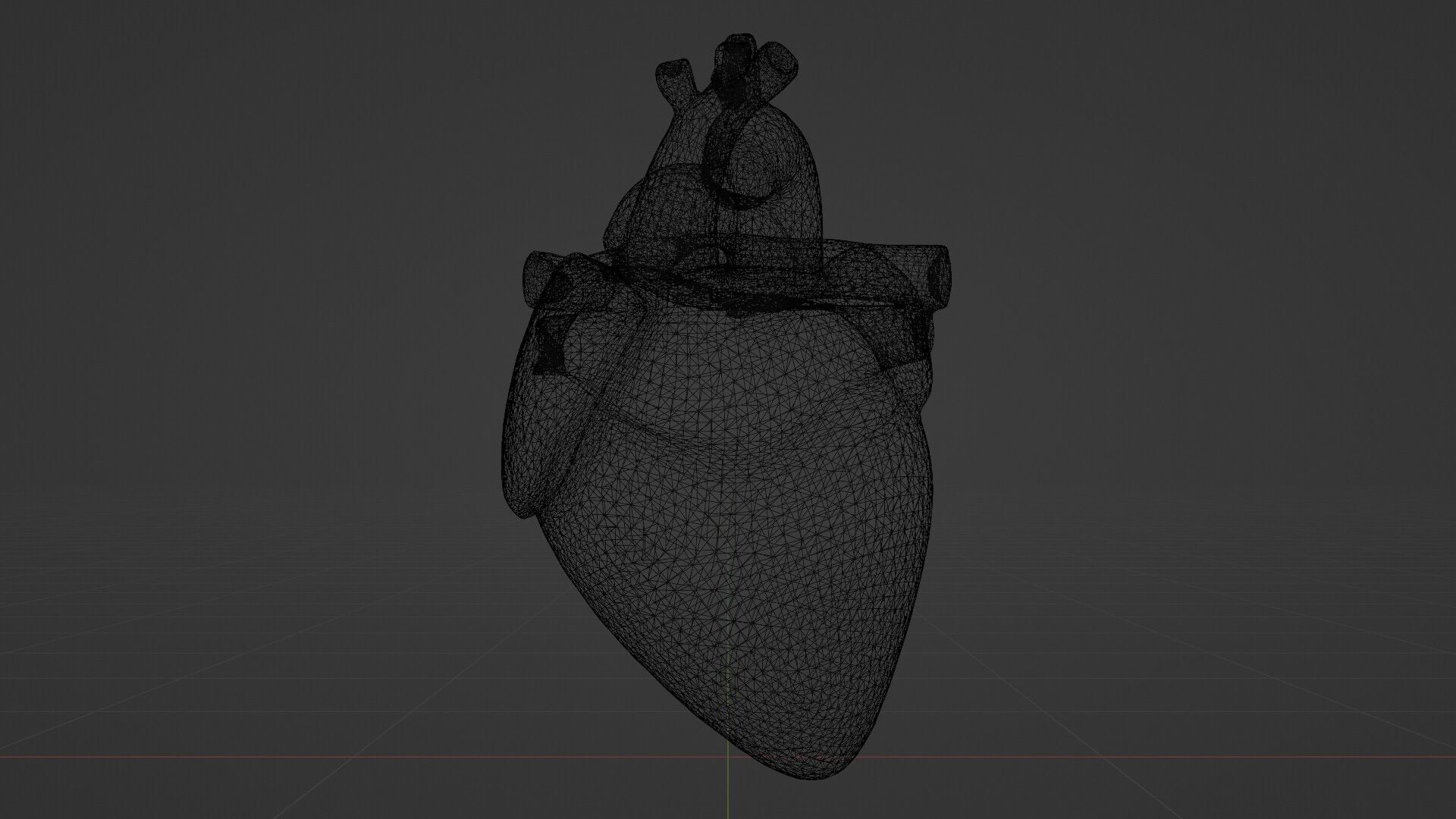 Cybernetic Heart 3D Model SciFi Biomechanical Asset 3D model_31