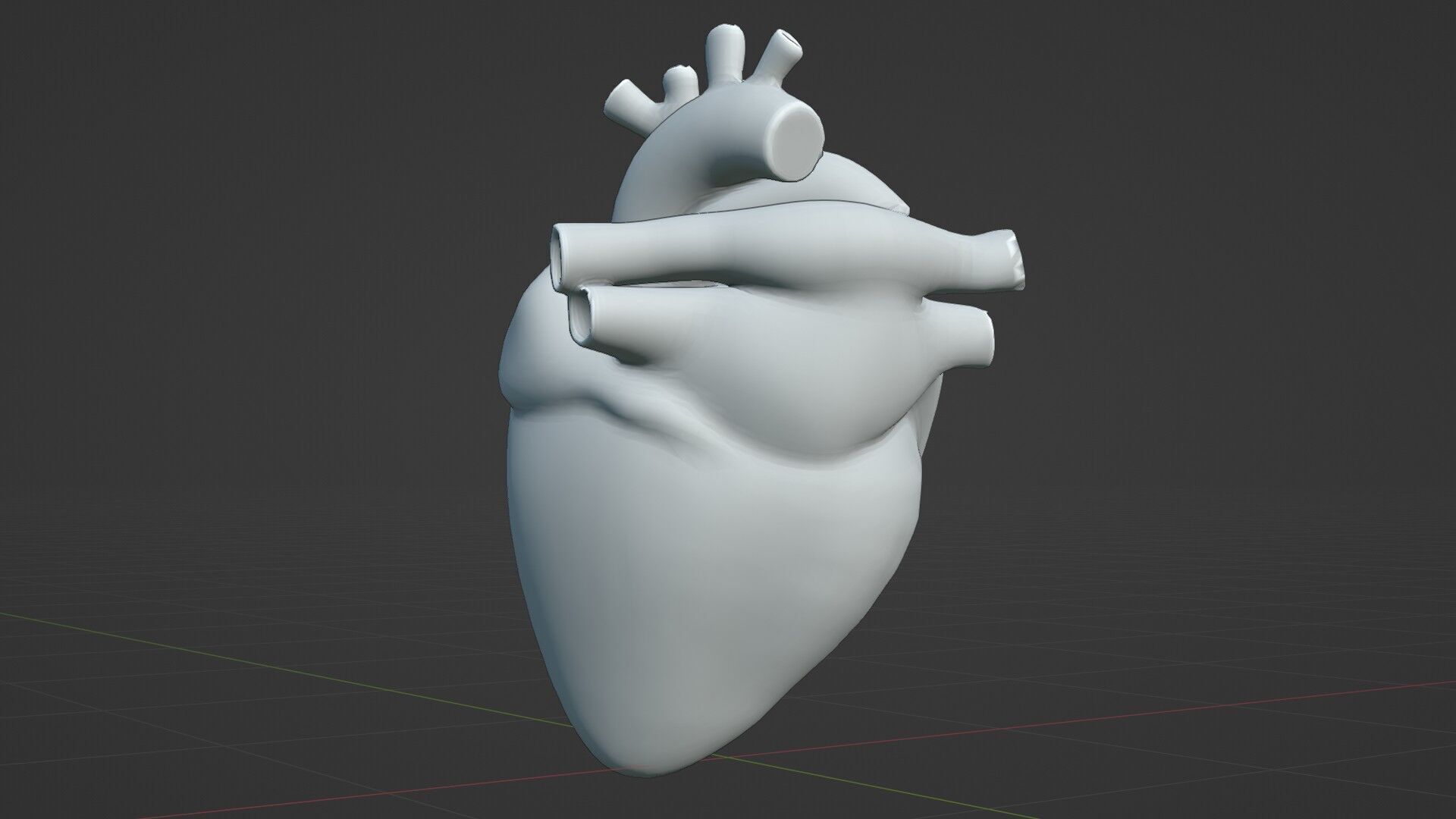 Cybernetic Heart 3D Model SciFi Biomechanical Asset 3D model_24