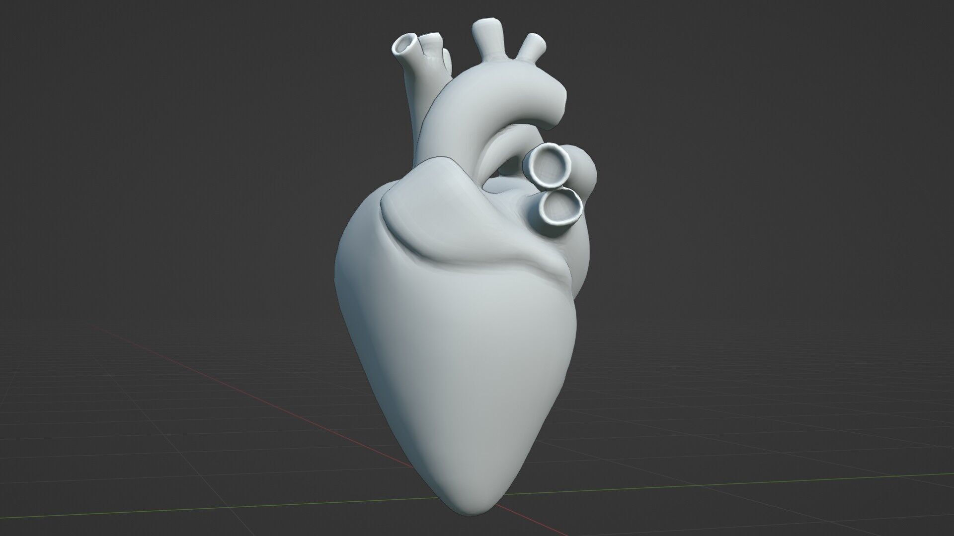 Cybernetic Heart 3D Model SciFi Biomechanical Asset 3D model_25