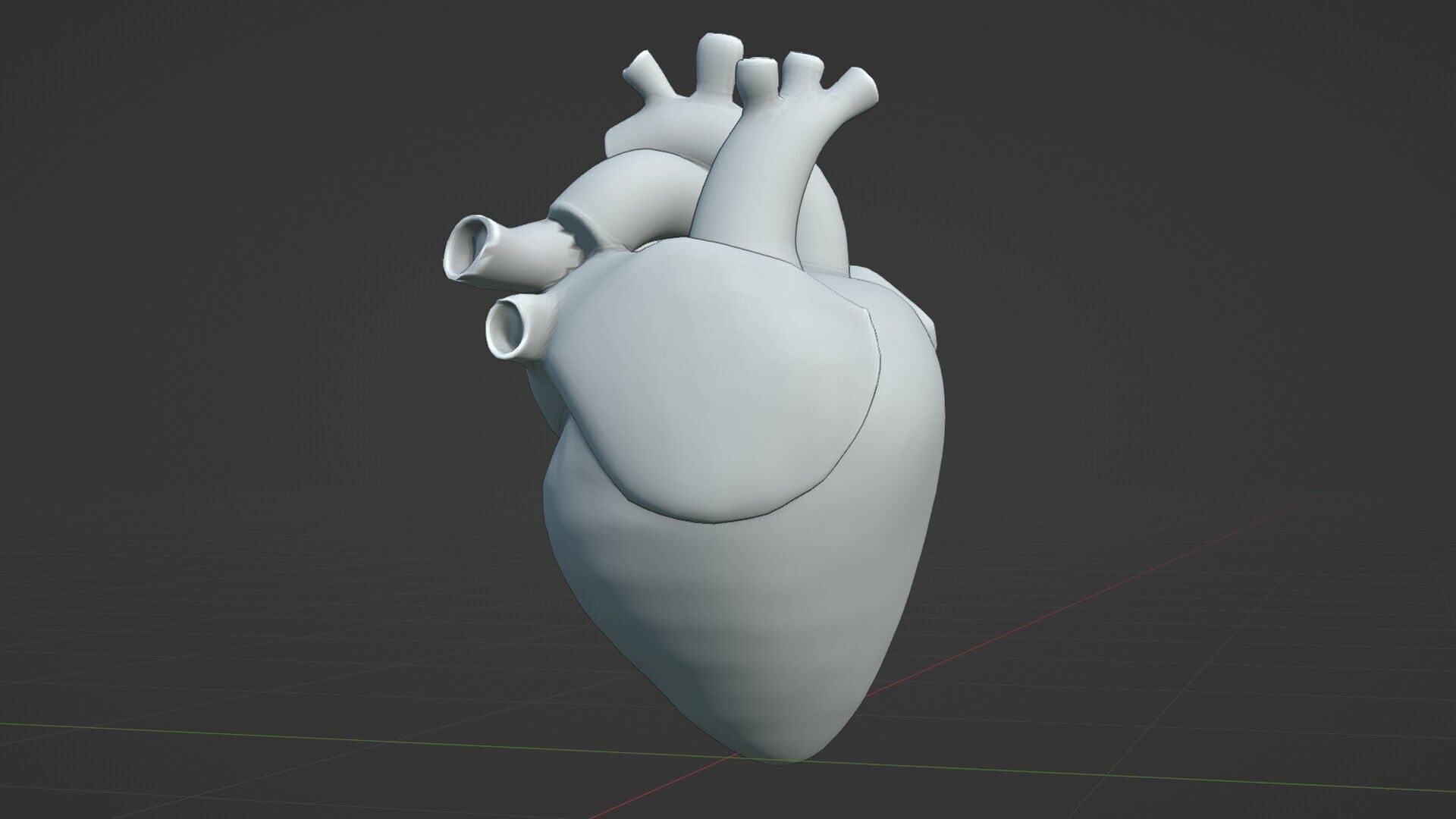 Cybernetic Heart 3D Model SciFi Biomechanical Asset 3D model_22