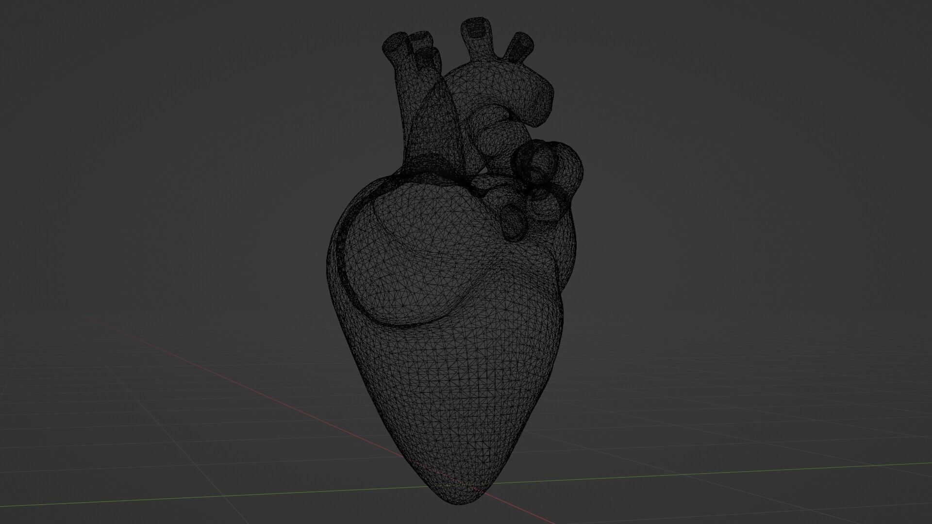 Cybernetic Heart 3D Model SciFi Biomechanical Asset 3D model_35