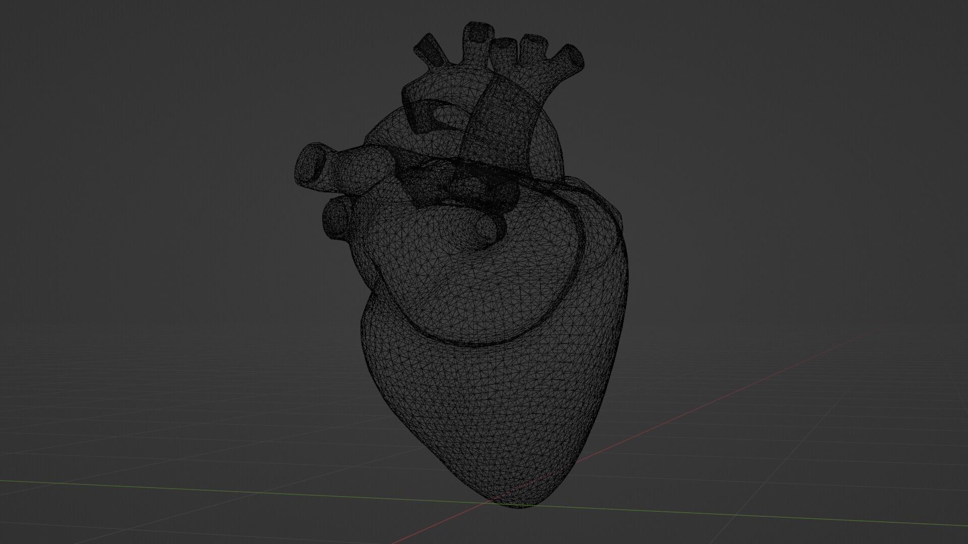 Cybernetic Heart 3D Model SciFi Biomechanical Asset 3D model_32