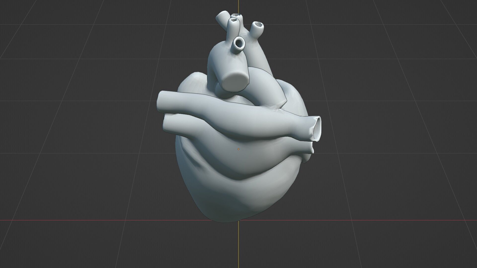 Cybernetic Heart 3D Model SciFi Biomechanical Asset 3D model_29