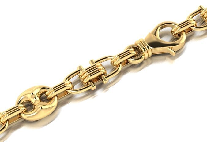 chain or bracelet   3D print model