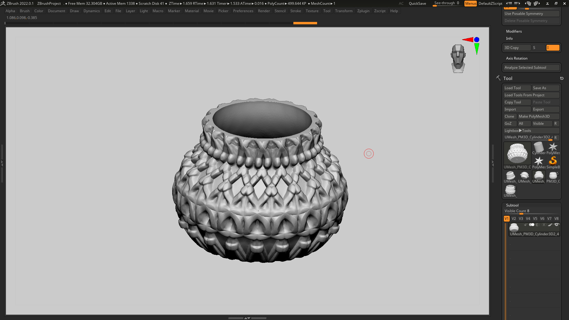 vase 3d print 382  3D print model_5