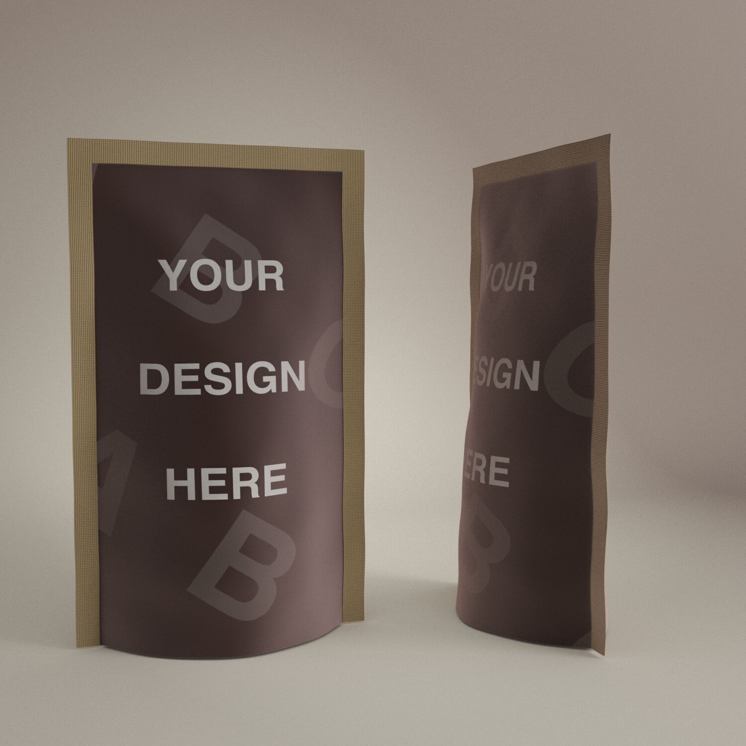 Packaging Mockup 3D model_1