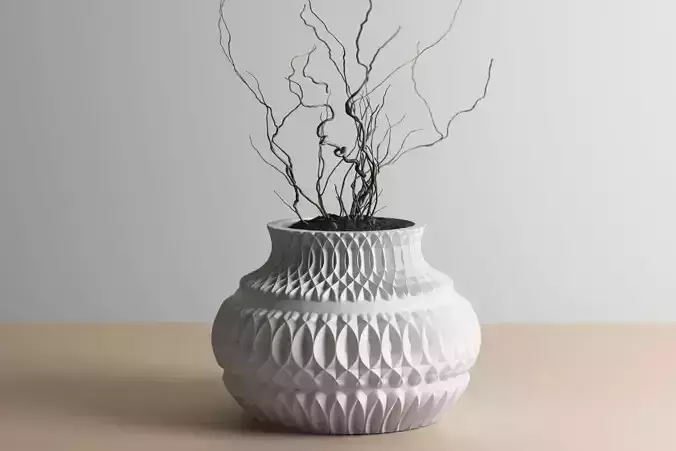 vase 3d print 374 