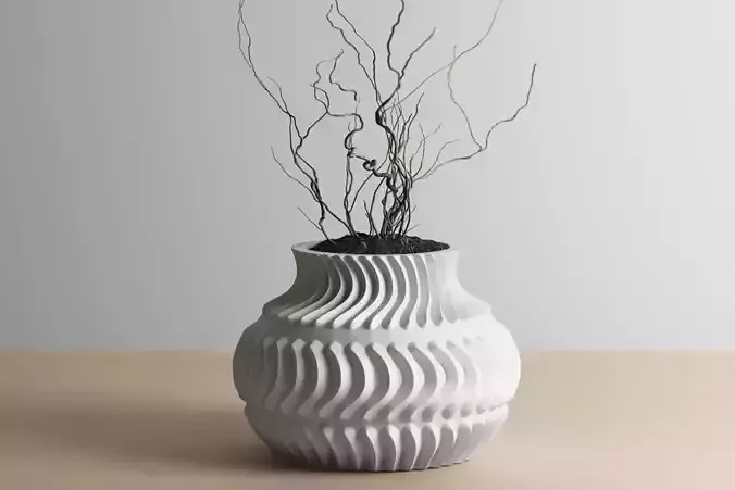 vase 3d print 373 