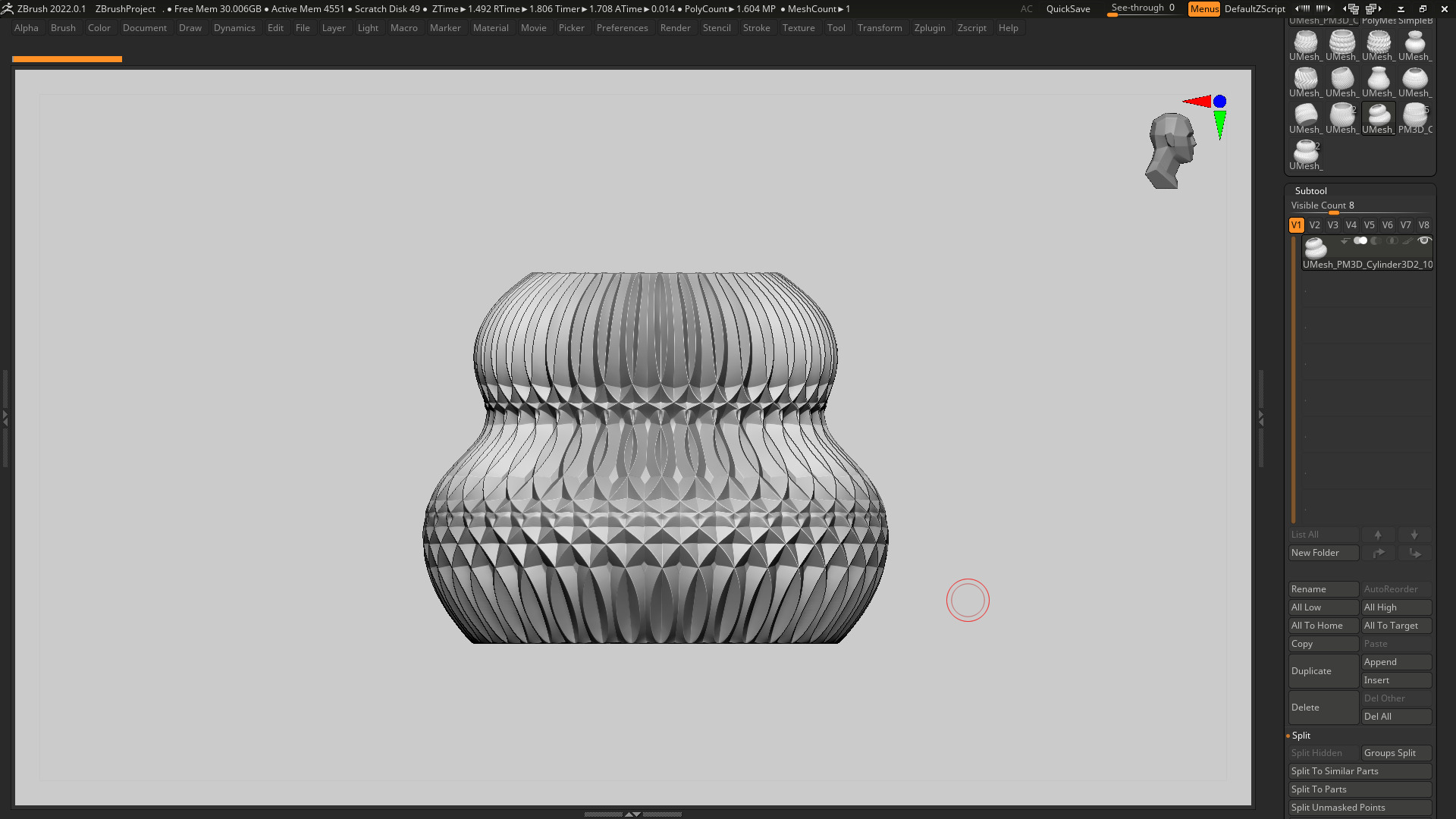 vase 3d print 372  3D print model_6