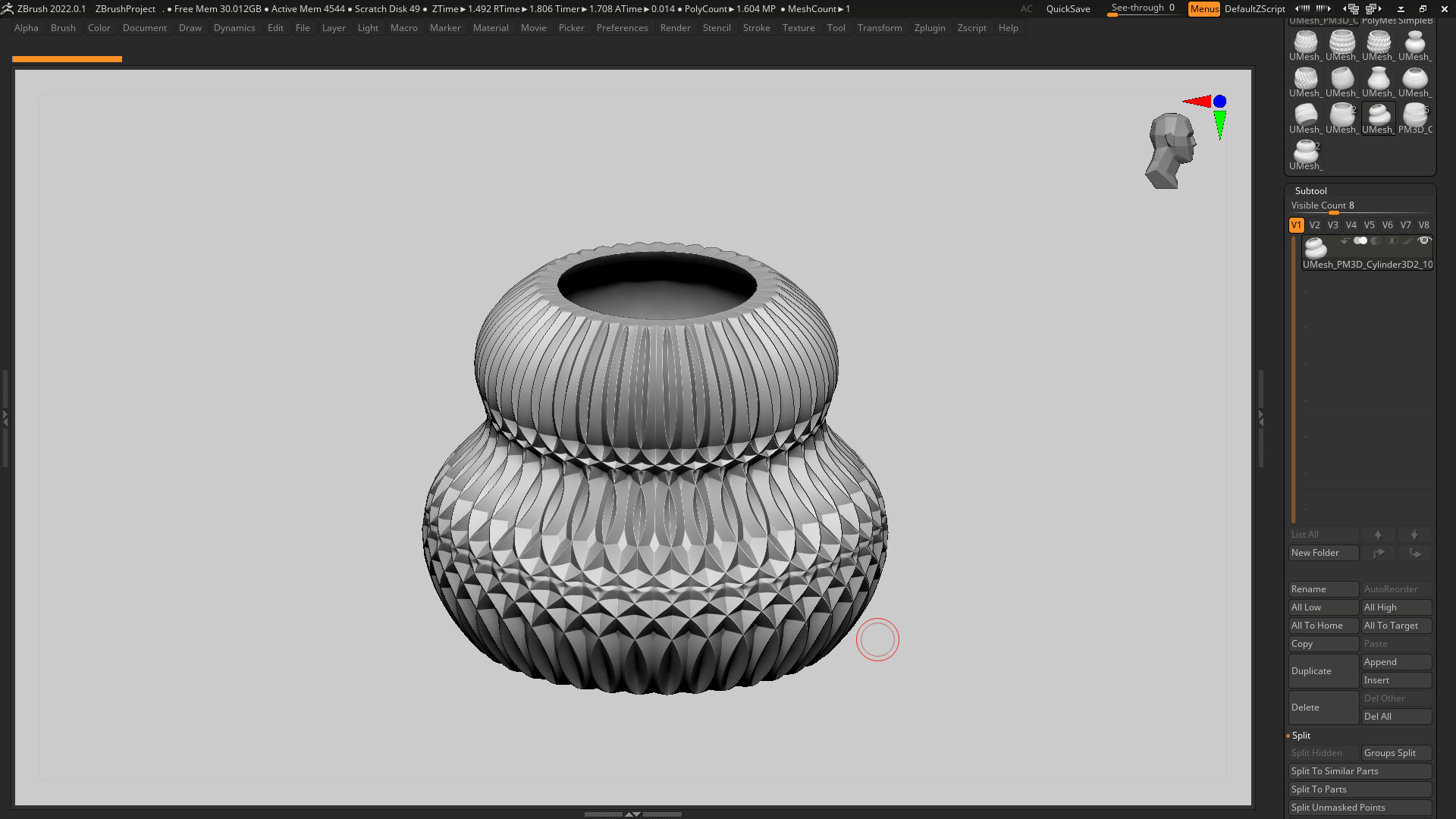 vase 3d print 372  3D print model_5