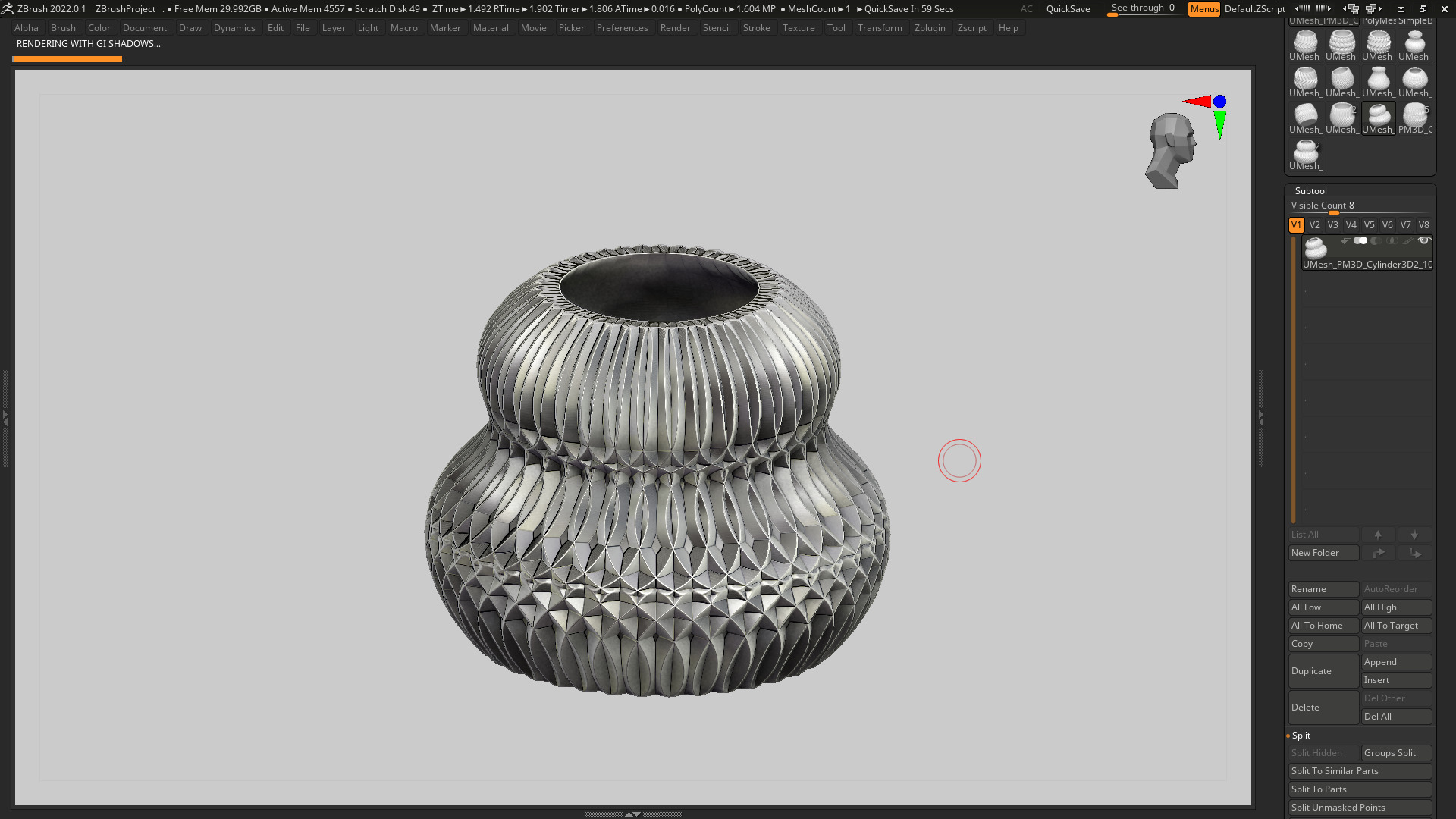 vase 3d print 372  3D print model_4