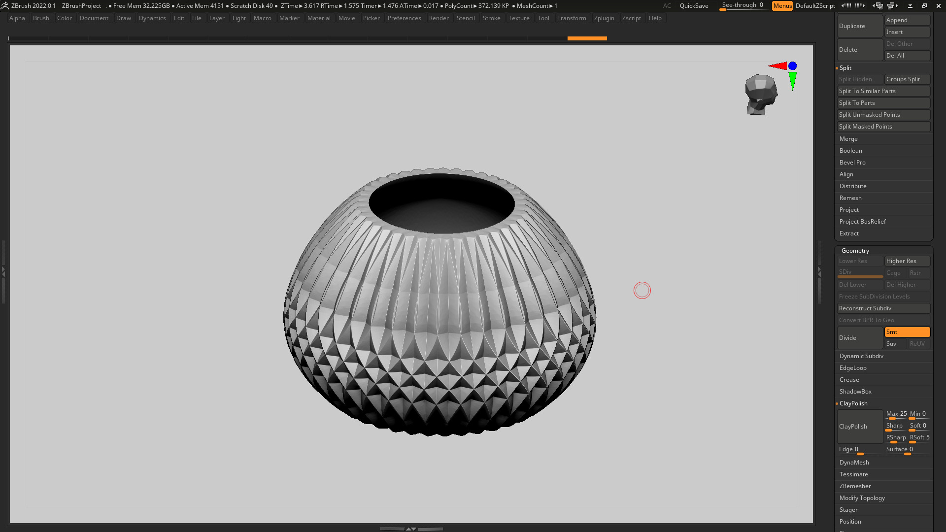 vase 3d print 370 3D print model_5