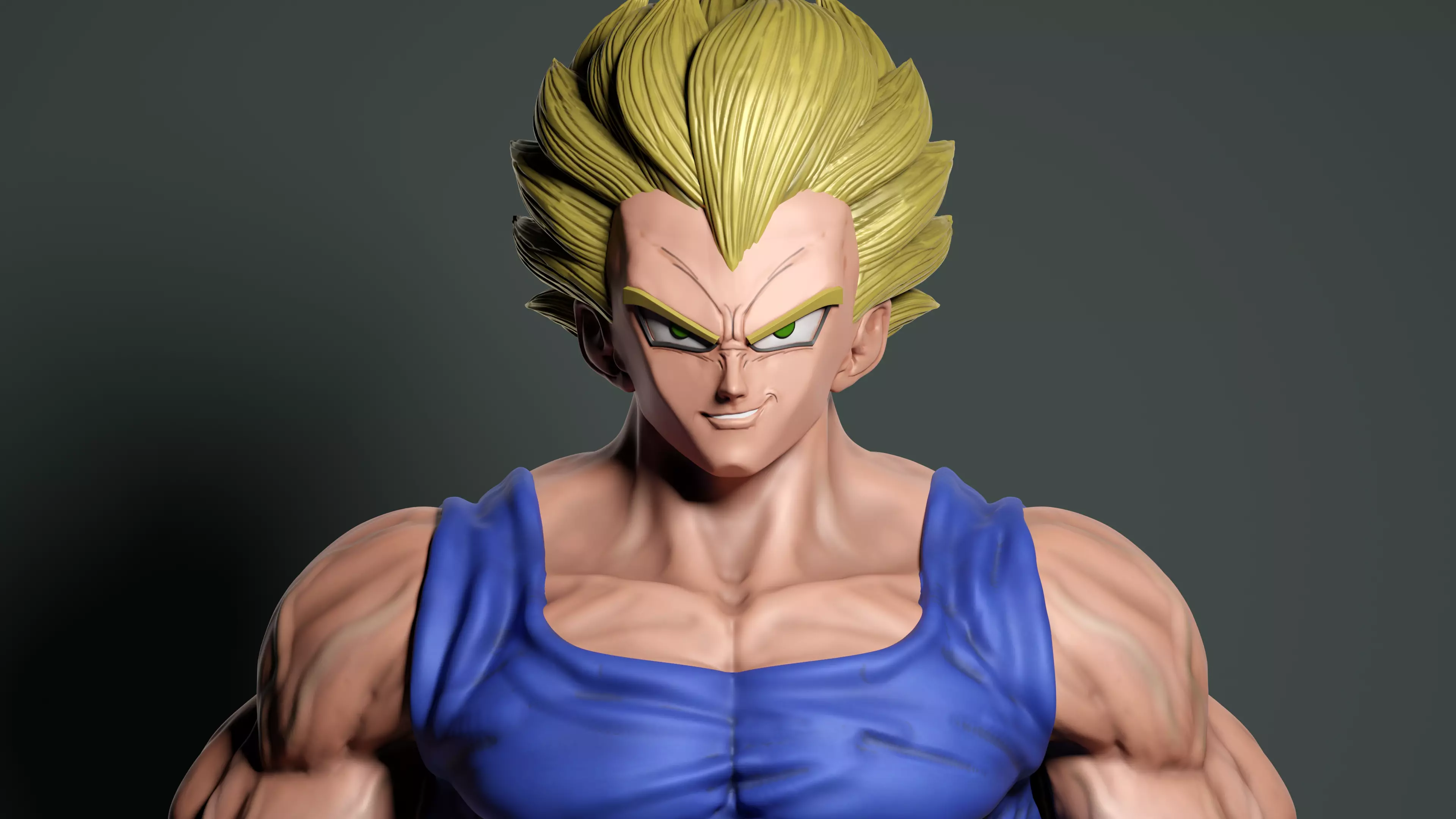 Vegeta 3D print model_0